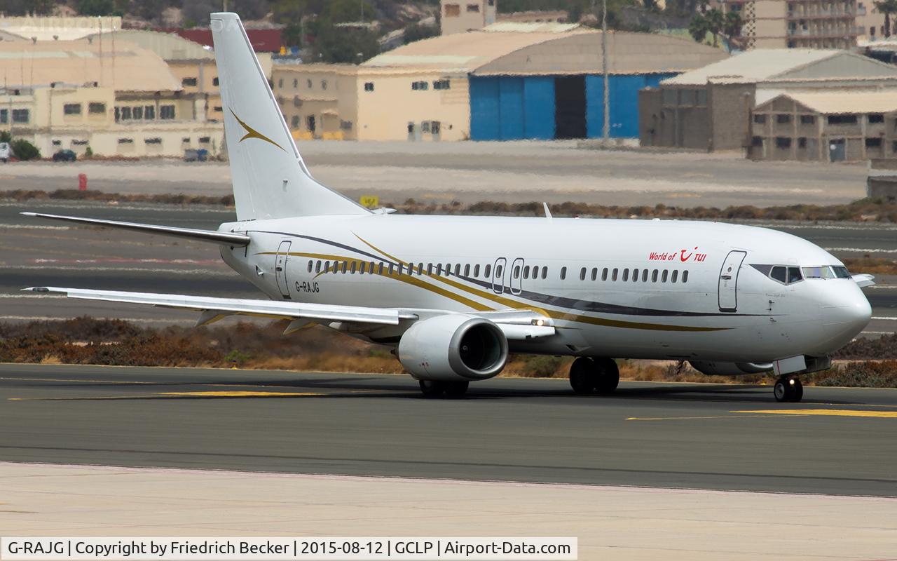 G-RAJG, 1992 Boeing 737-476 C/N 24439, taxying to the active