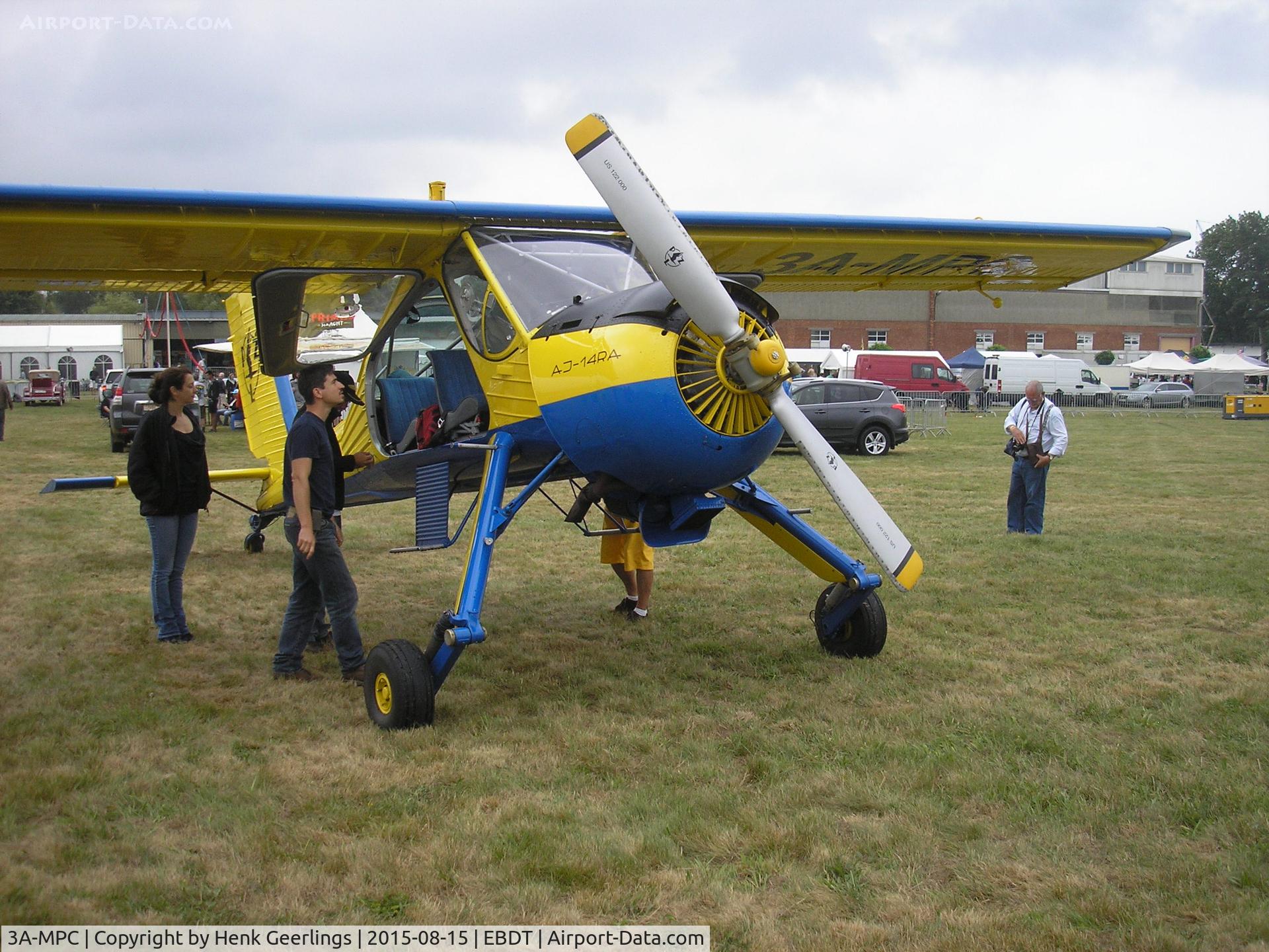 3A-MPC, 1988 PZL-Okecie PZL-104 Wilga 35A C/N 19880864, Oldtimer Fly In , Schaffen Diest , Aug 2015