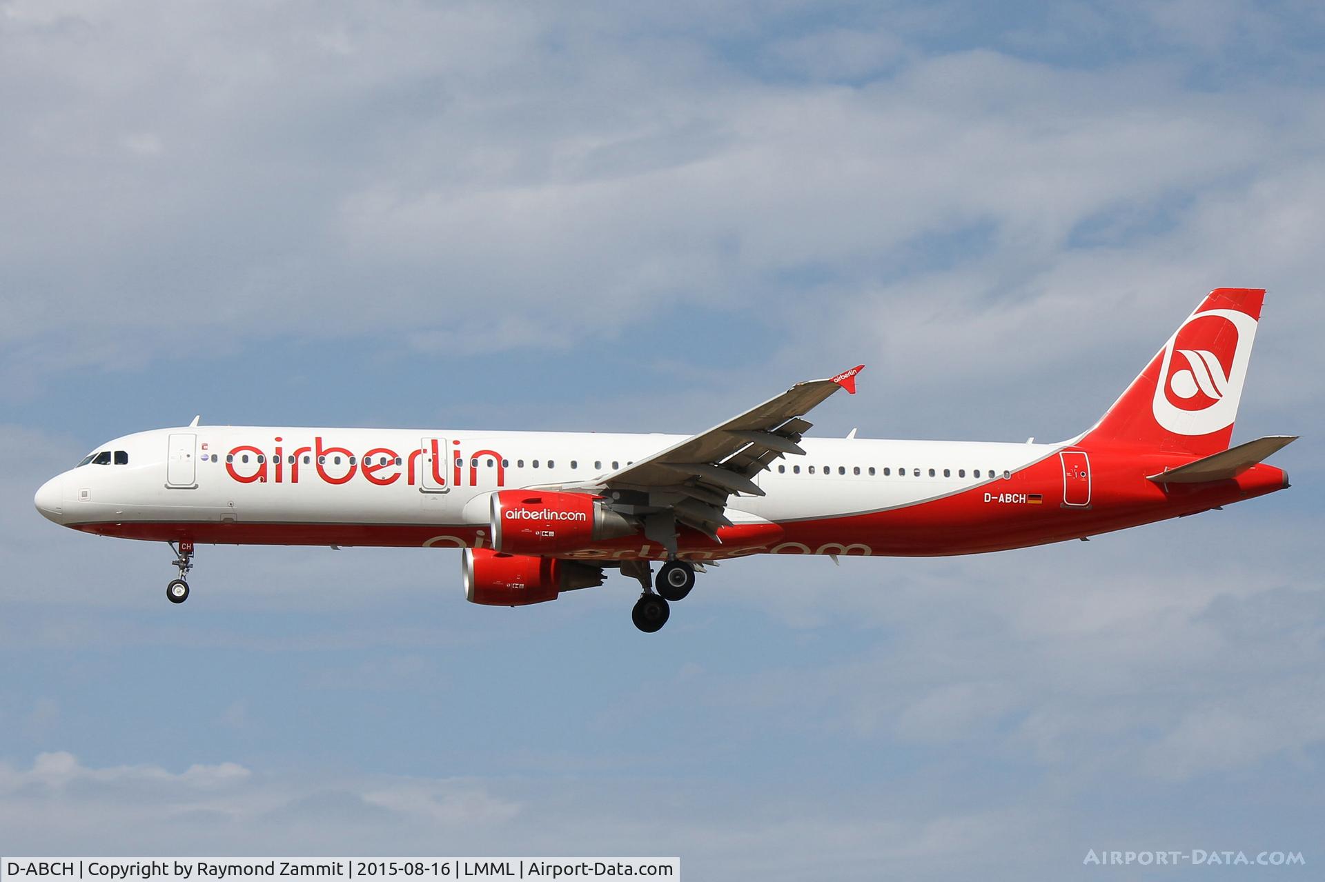 D-ABCH, 2011 Airbus A321-211 C/N 4728, A321 D-ABCH Air Berlin
