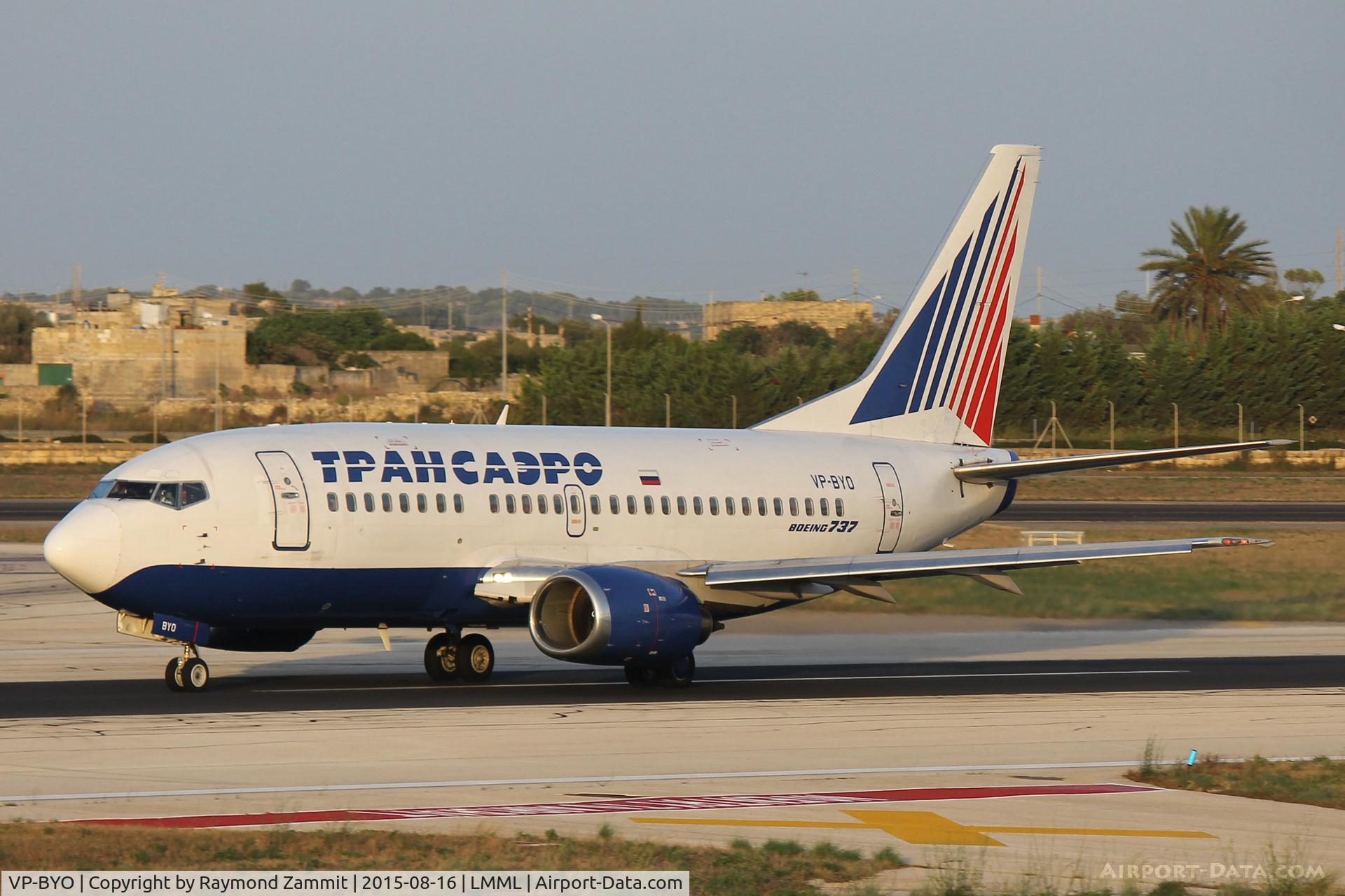 VP-BYO, 1998 Boeing 737-524 C/N 28922, B737-500 VP-BYO Transaero