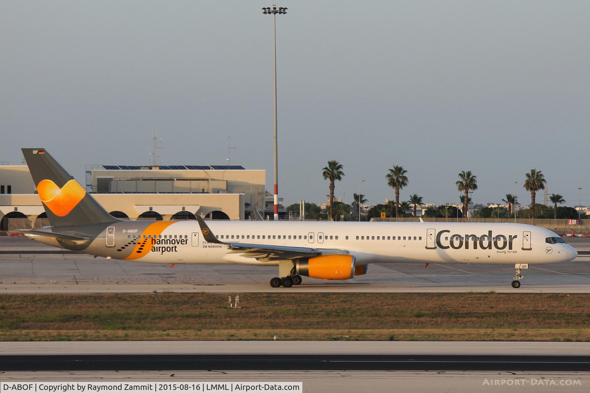D-ABOF, 1999 Boeing 757-330 C/N 29013, B757 D-ABOF Condor