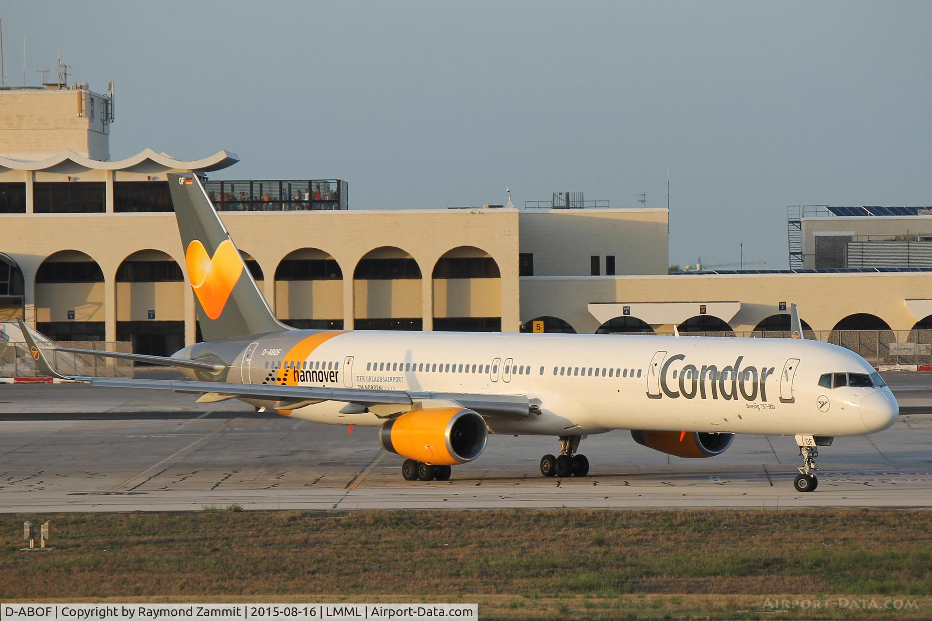 D-ABOF, 1999 Boeing 757-330 C/N 29013, B757 D-ABOF Condor