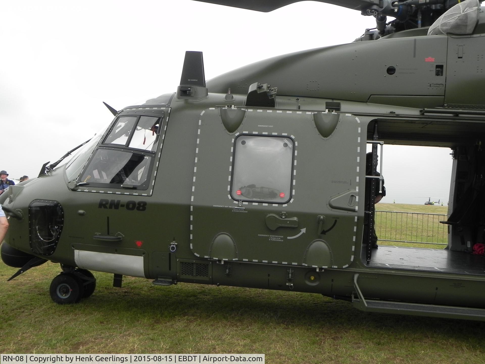 RN-08, 2014 Eurocopter NH90-TTH C/N 1307/TBEA04, Oldtimer Fly In , Schaffen Diest , Aug 2015