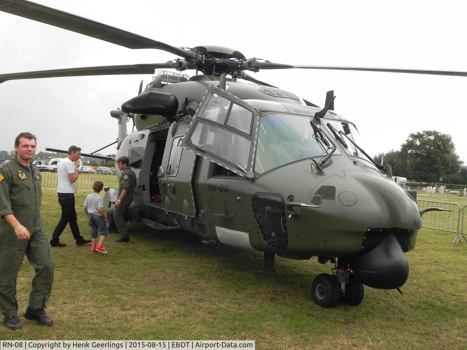 RN-08, 2014 Eurocopter NH90-TTH C/N 1307/TBEA04, Oldtimer Fly In , Schaffen Diest , Aug 2015