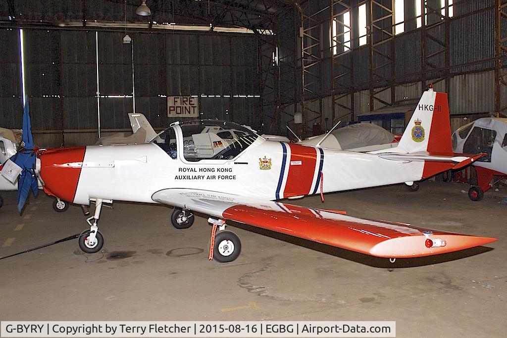 G-BYRY, 1987 Slingsby T-67M-200 Firefly C/N 2042, 1987 Slingsby T-67M-200, c/n: 2042 at Leicester