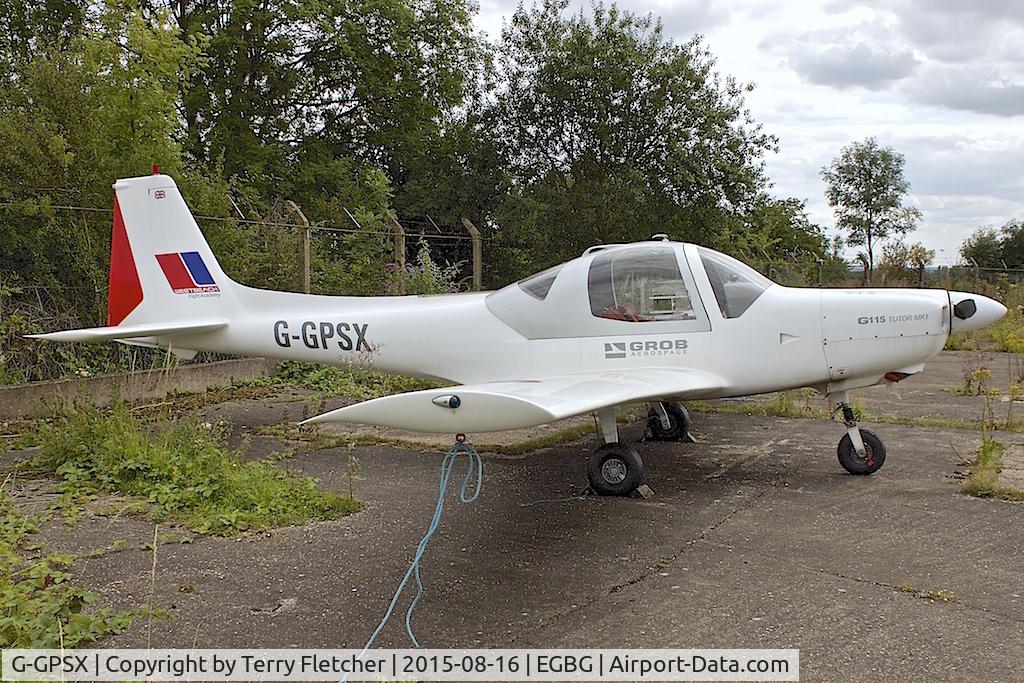 G-GPSX, 1988 Grob G-115A C/N 8040, 1988 Grob G-115A, c/n: 8040 at Leicester