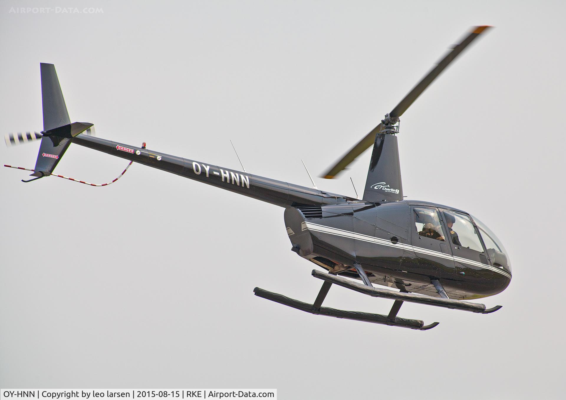 OY-HNN, 2008 Robinson R44 Clipper II C/N 12154, Roskilde Air Show 15.8.15