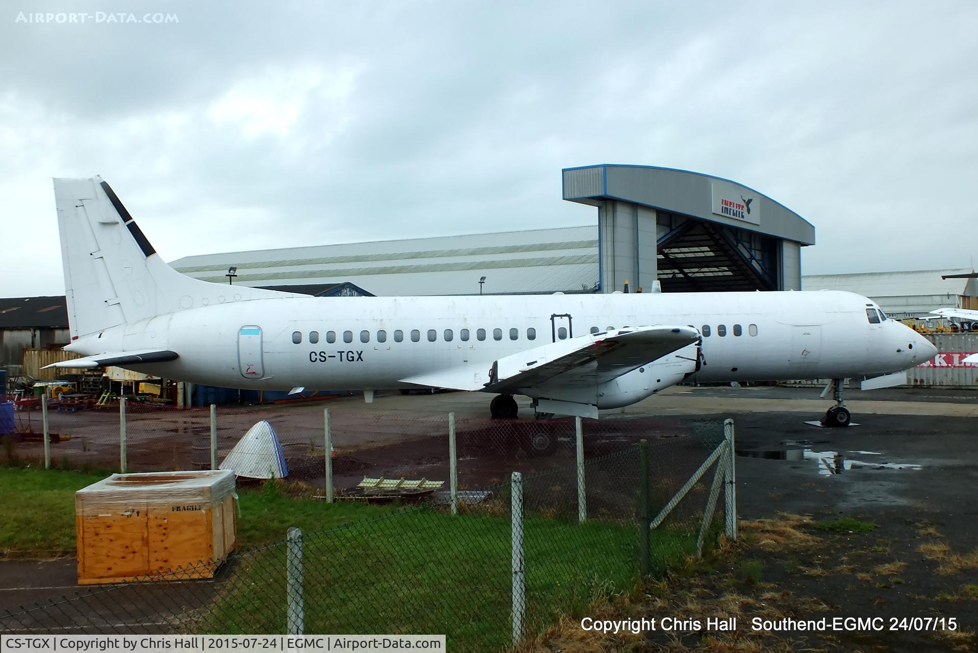 CS-TGX, 1990 British Aerospace ATP C/N 2025, stored at Southend