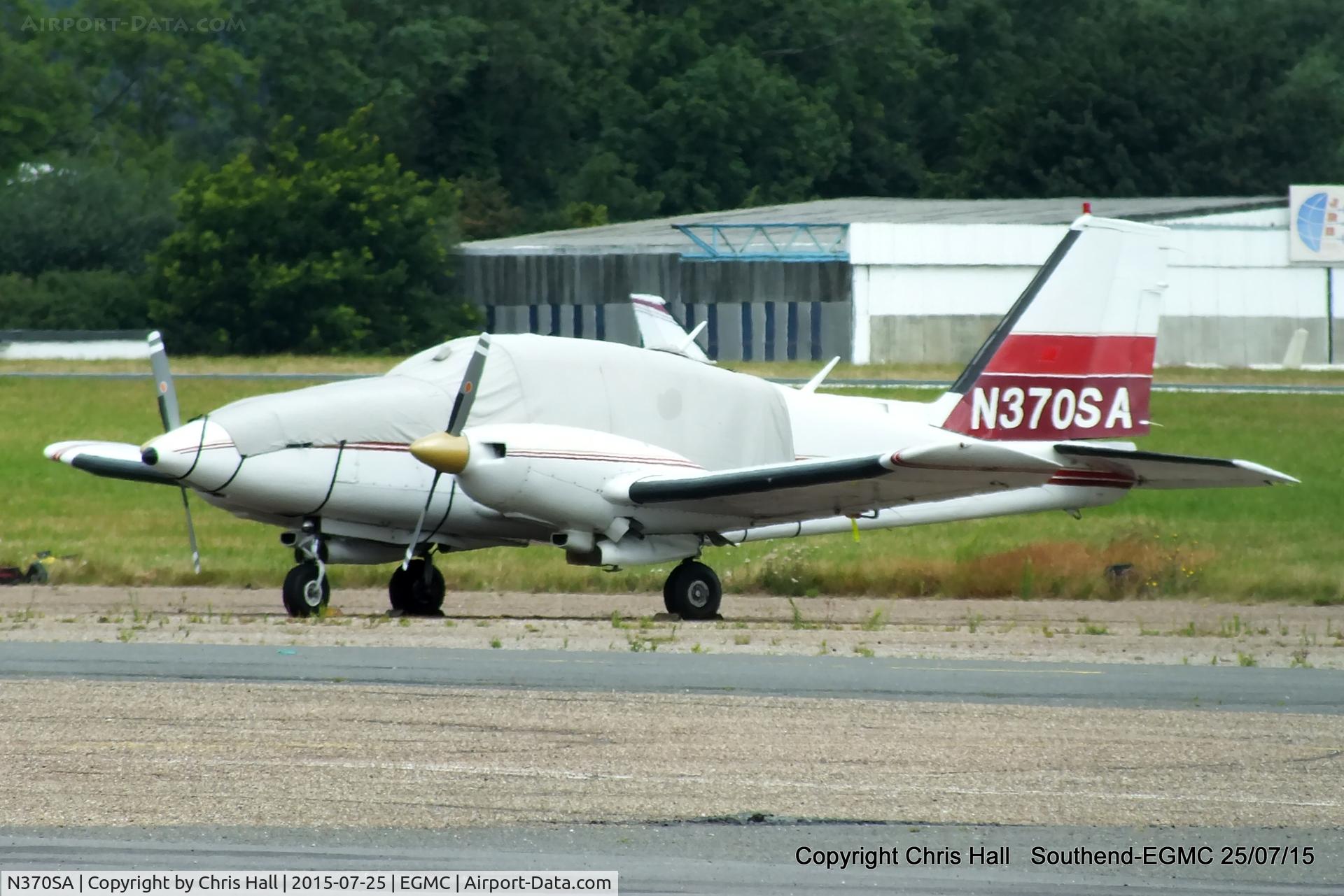 N370SA, 1979 Piper PA-23-250 Aztec C/N 278054005, at Southend