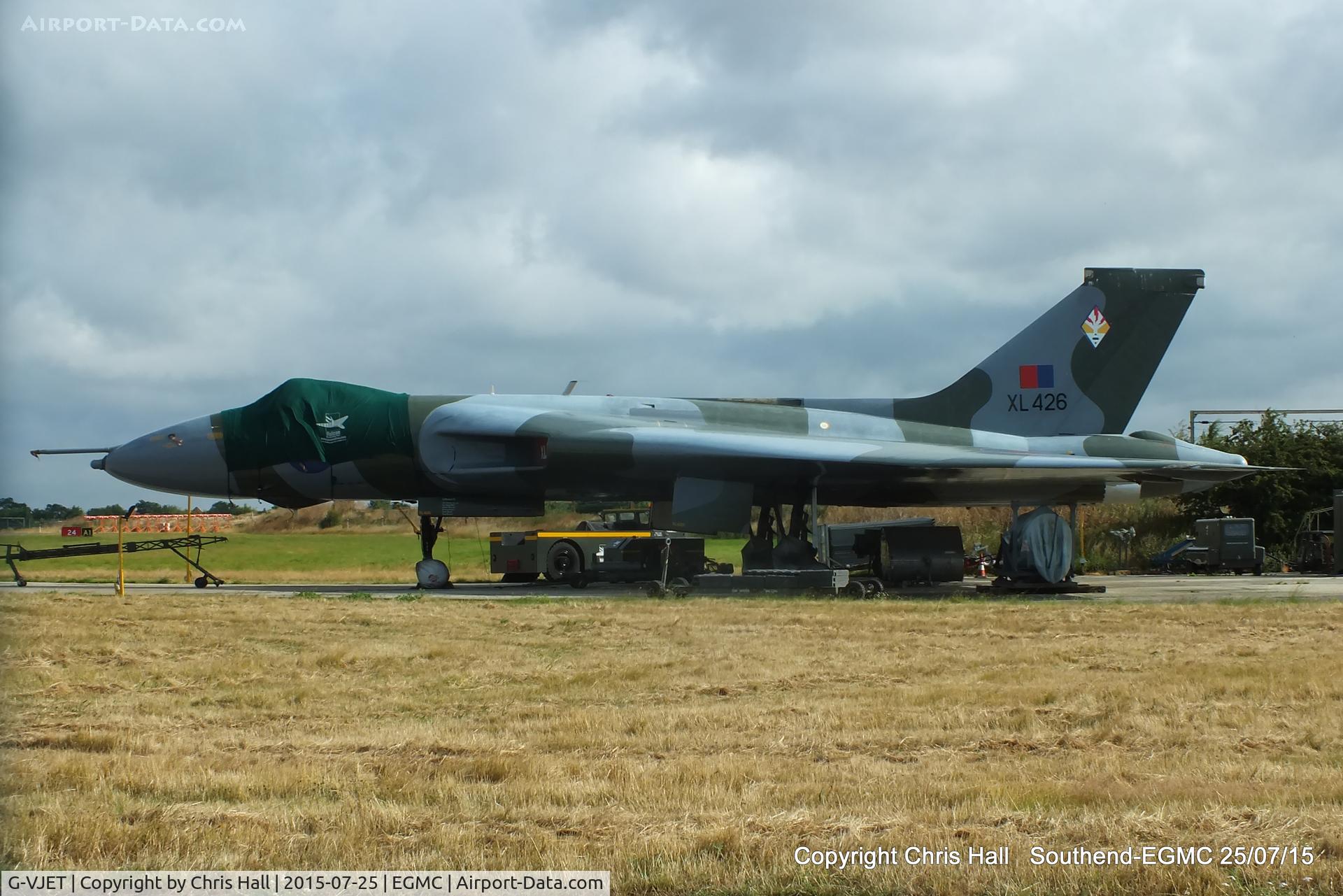 G-VJET, 1962 Avro Vulcan B.2 C/N Set 44, at Southend