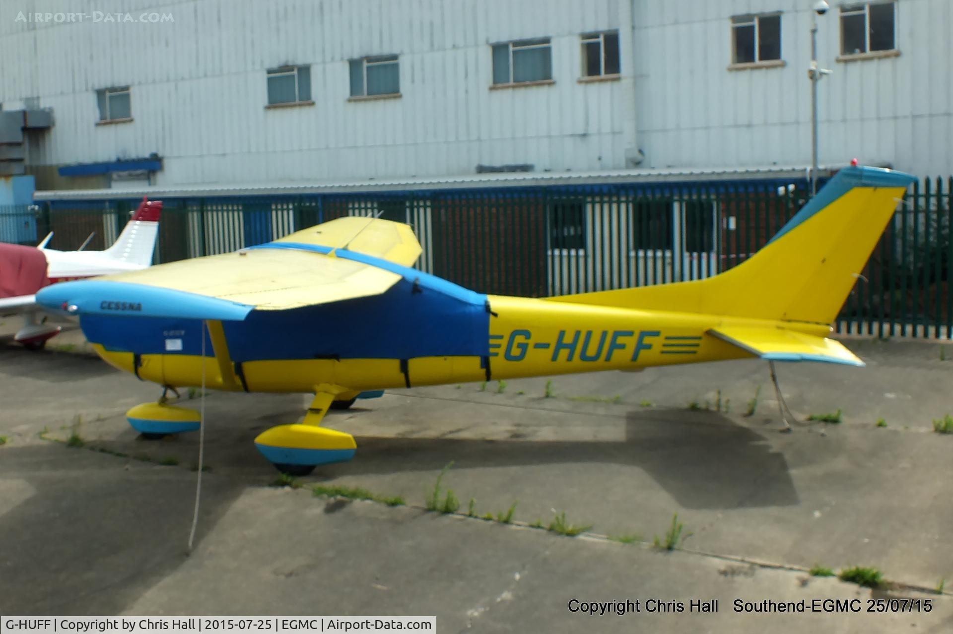G-HUFF, 1975 Cessna 182P Skylane C/N 182-64076, at Southend