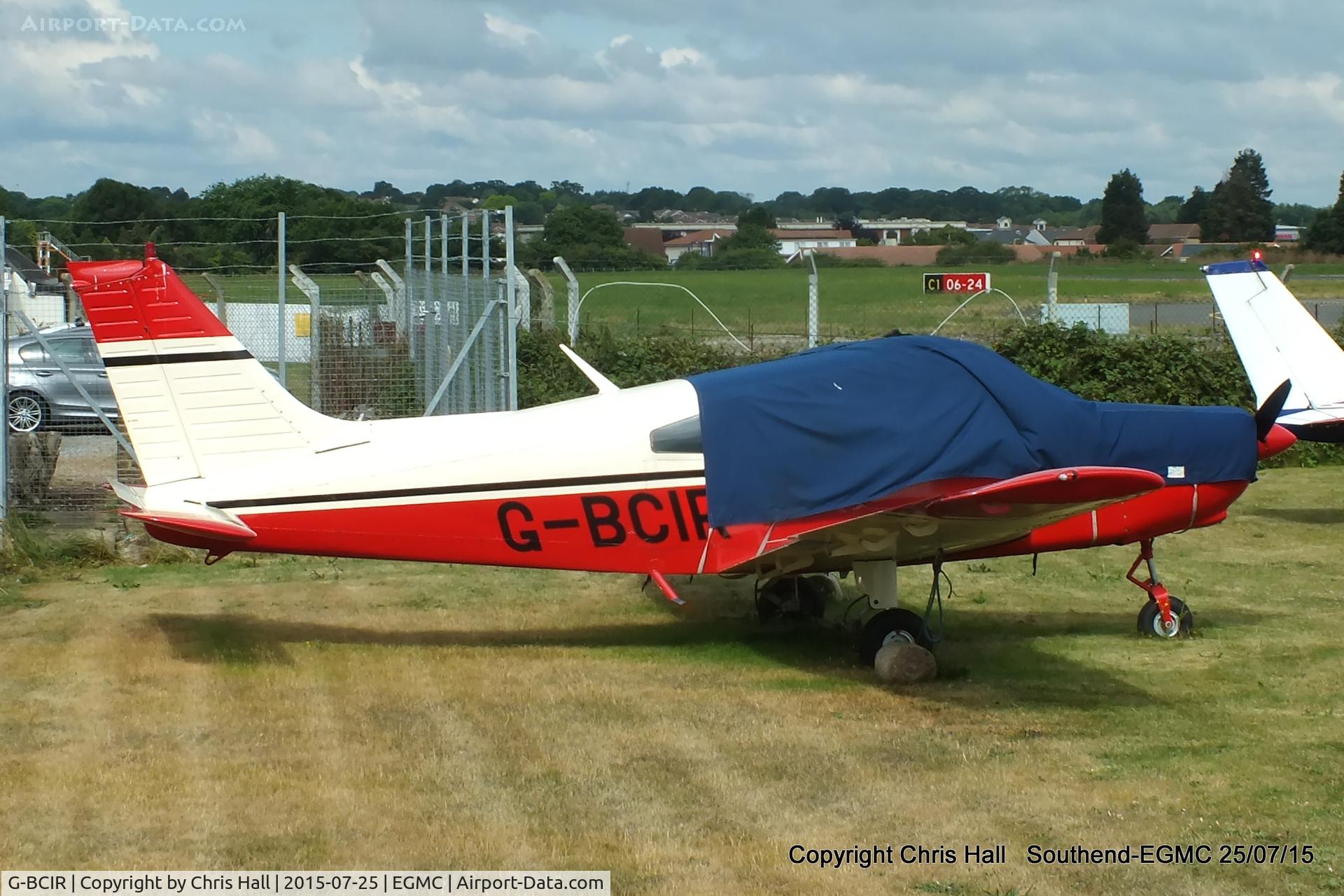 G-BCIR, 1974 Piper PA-28-151 Cherokee Warrior C/N 28-7415401, at Southend