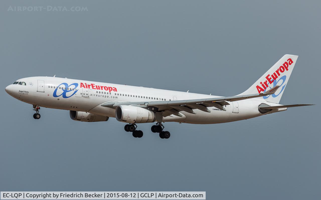 EC-LQP, 2003 Airbus A330-243 C/N 526, on final RW03R