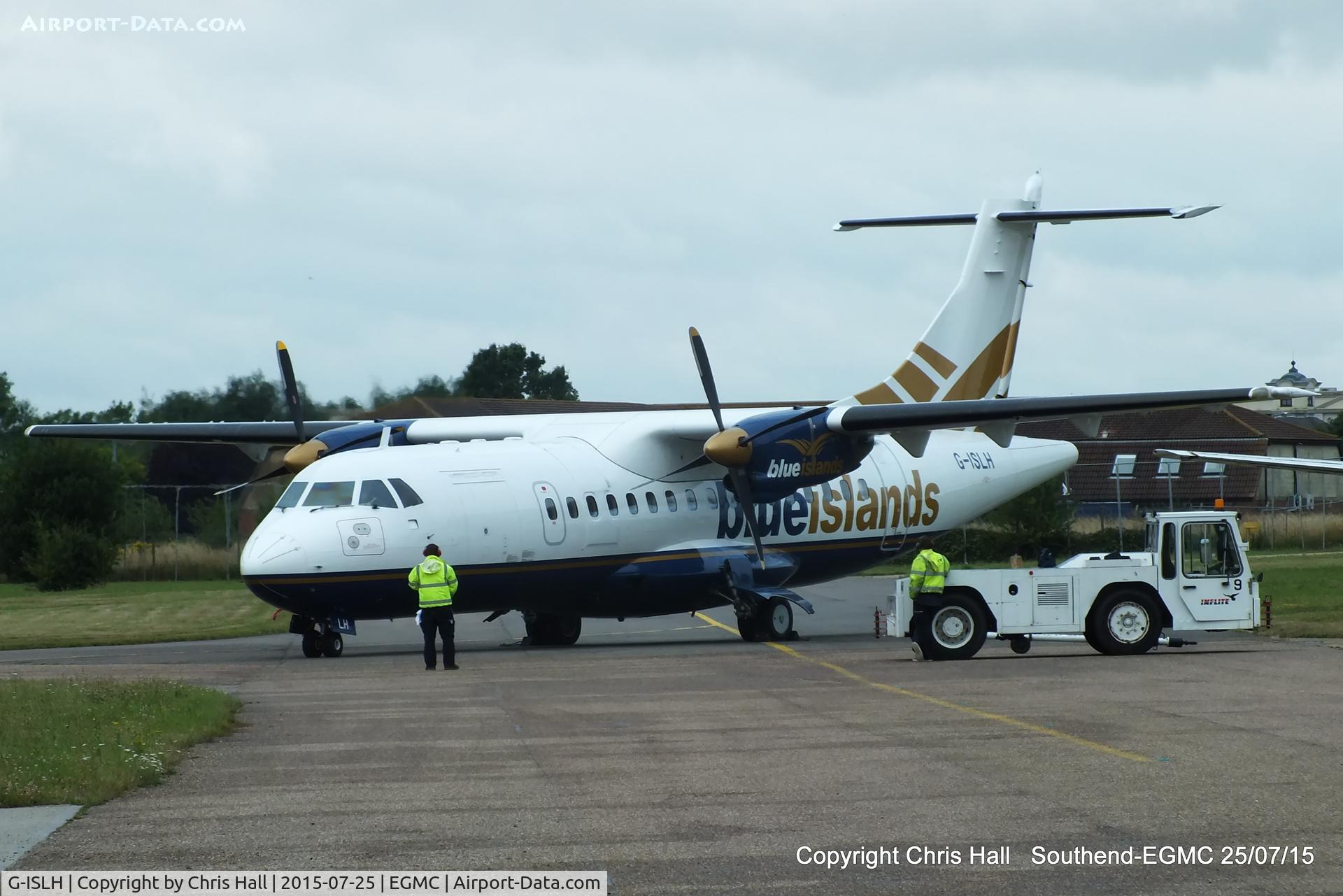 G-ISLH, 1990 ATR 42-320 C/N 173, Blue Islands