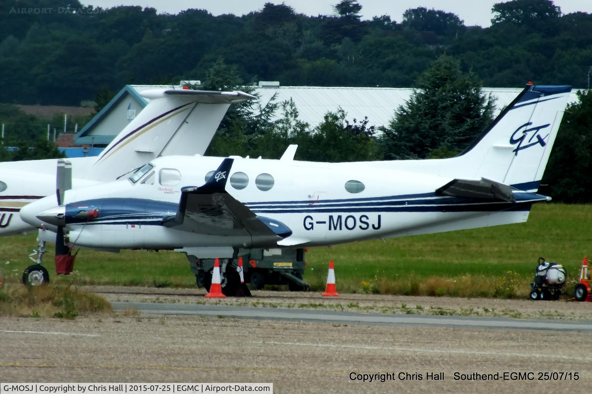 G-MOSJ, 2010 Hawker Beechcraft C90GTI King Air C/N LJ-1984, at Southend