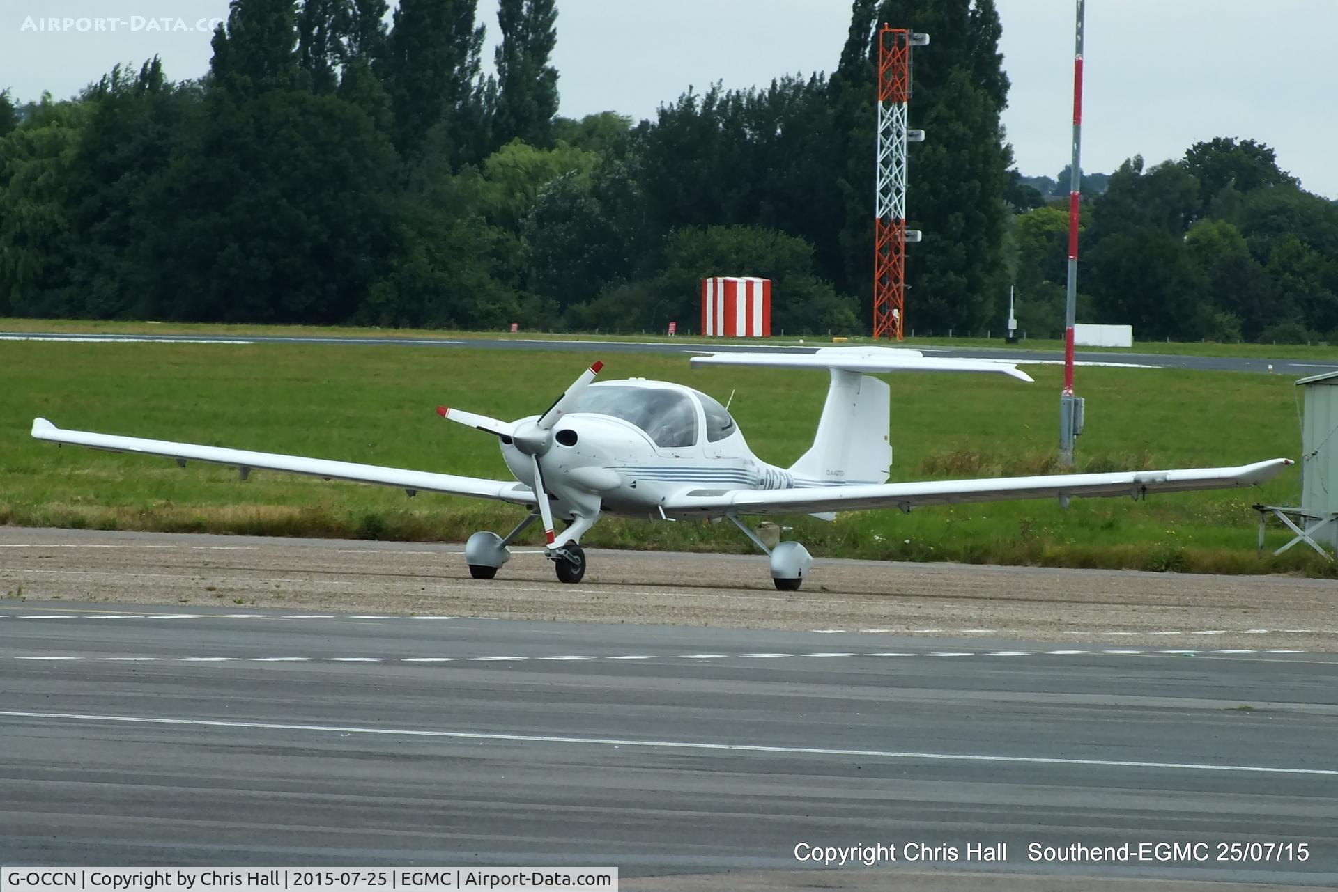G-OCCN, 2006 Diamond DA-40D Diamond Star C/N D4.241, at Southend