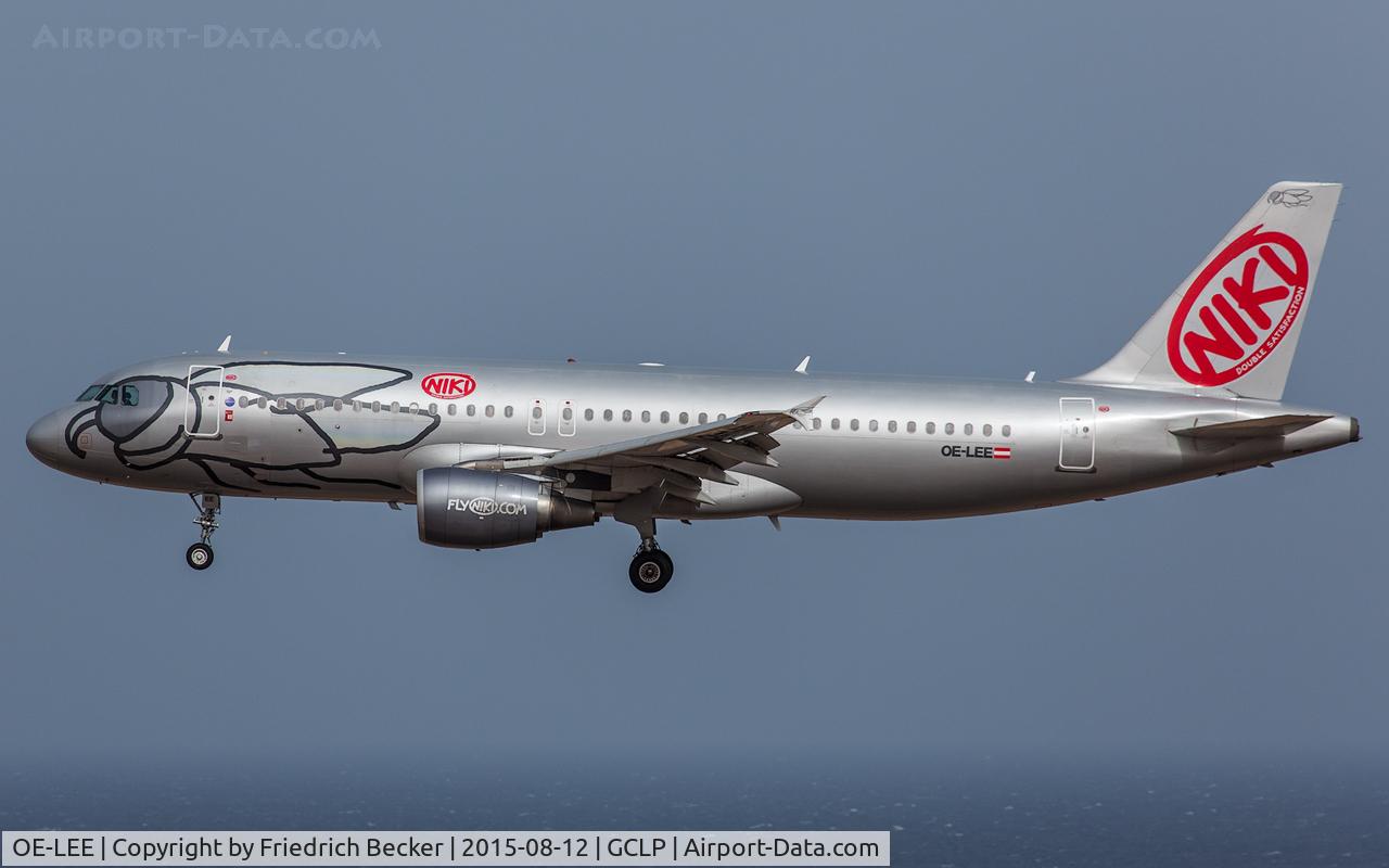 OE-LEE, 2006 Airbus A320-214 C/N 2749, on final RW03L