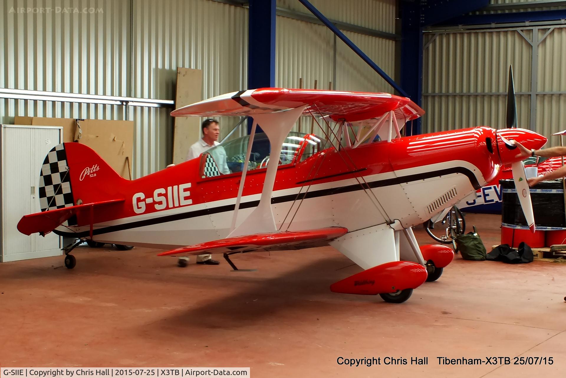 G-SIIE, 1984 Christen Pitts S-2B Special C/N 5057, at Tibenham airfield