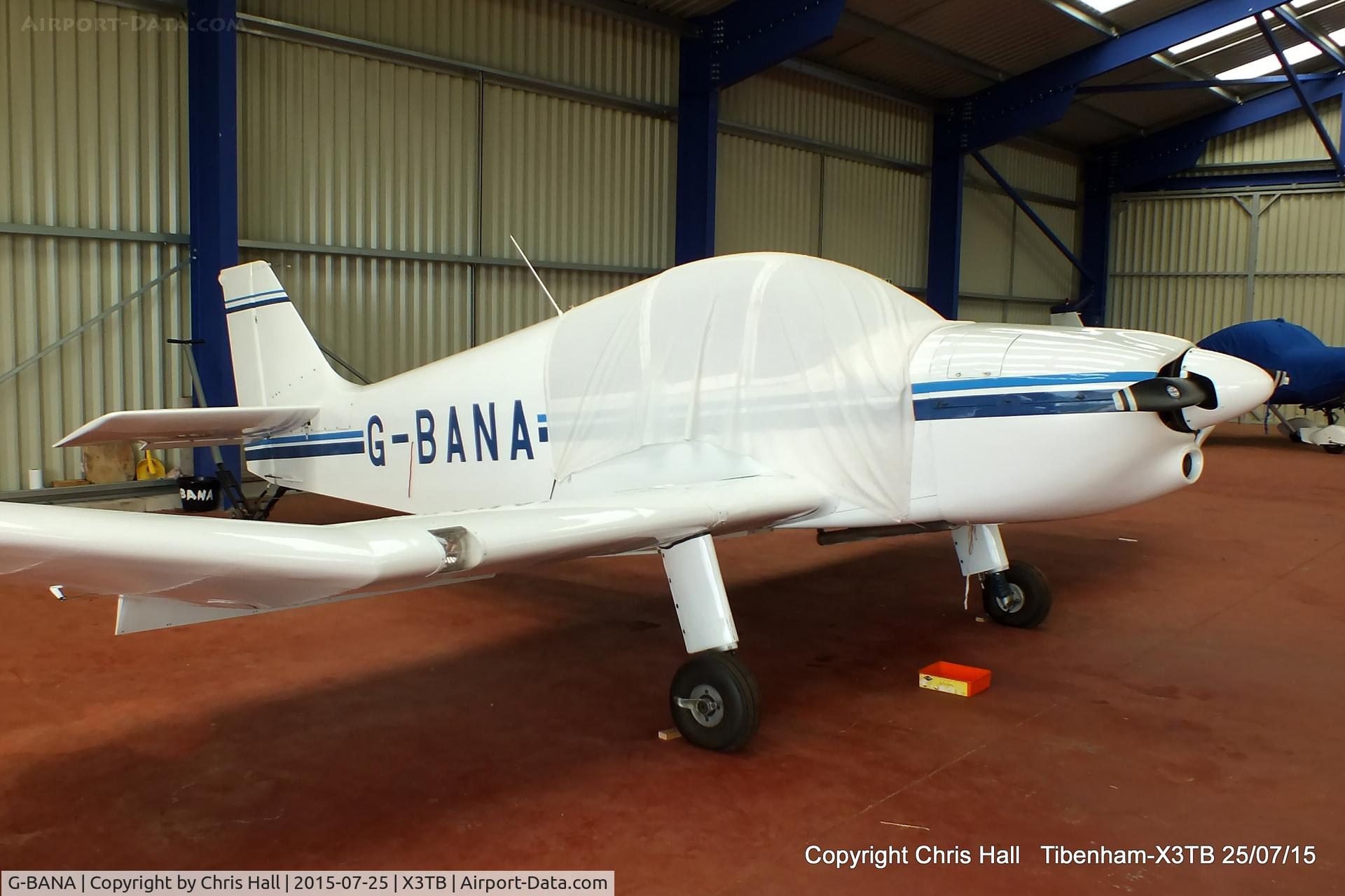 G-BANA, 1967 CEA Jodel DR-221 Dauphin C/N 73, at Tibenham airfield