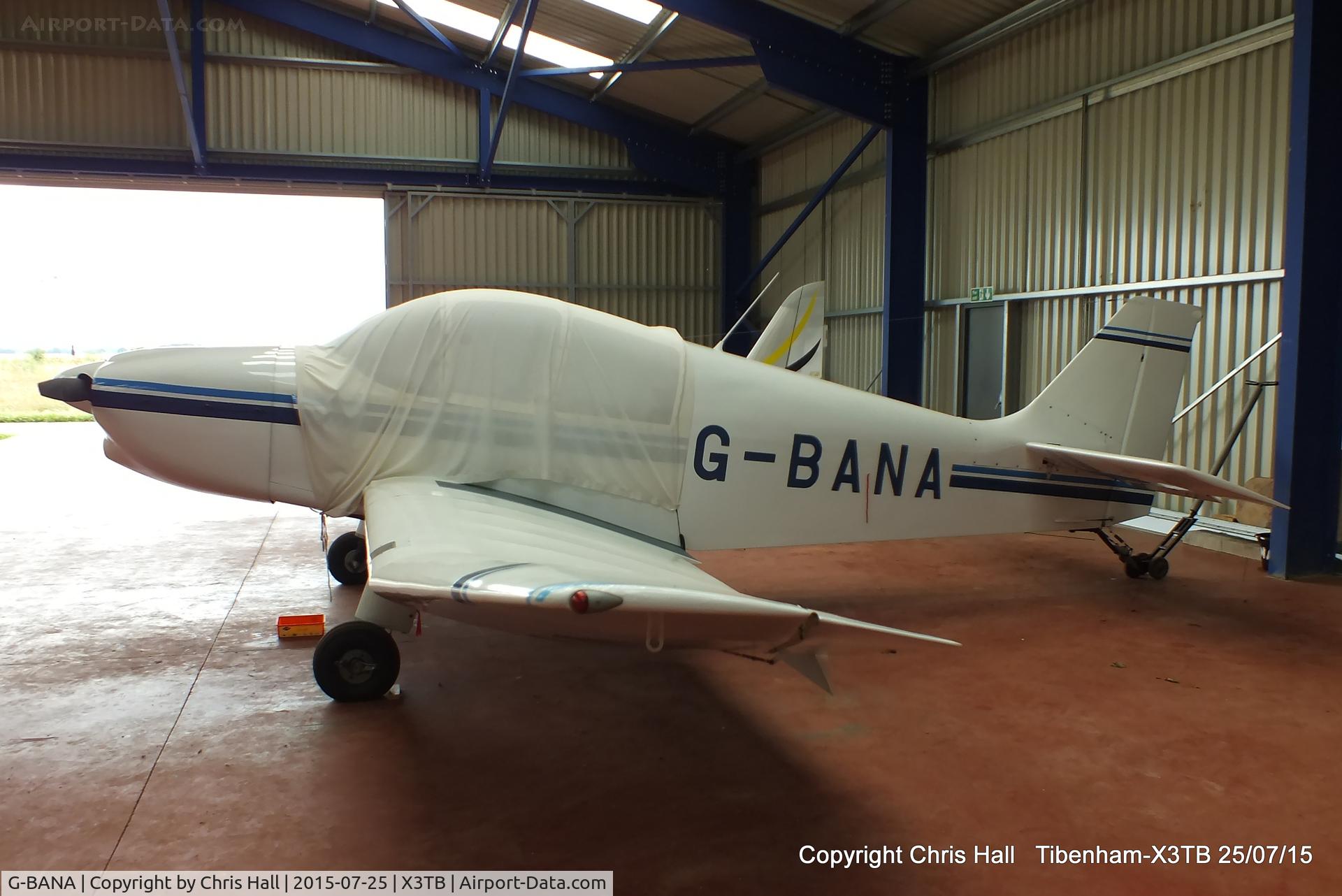 G-BANA, 1967 CEA Jodel DR-221 Dauphin C/N 73, at Tibenham airfield