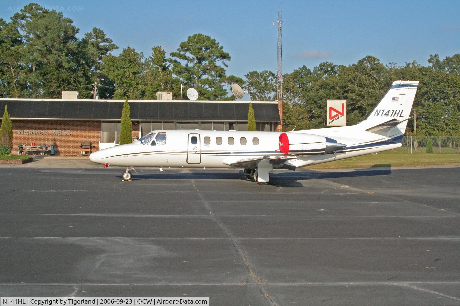 N141HL, 1997 Cessna 550 Citation Bravo C/N 550-0803, Warren Field