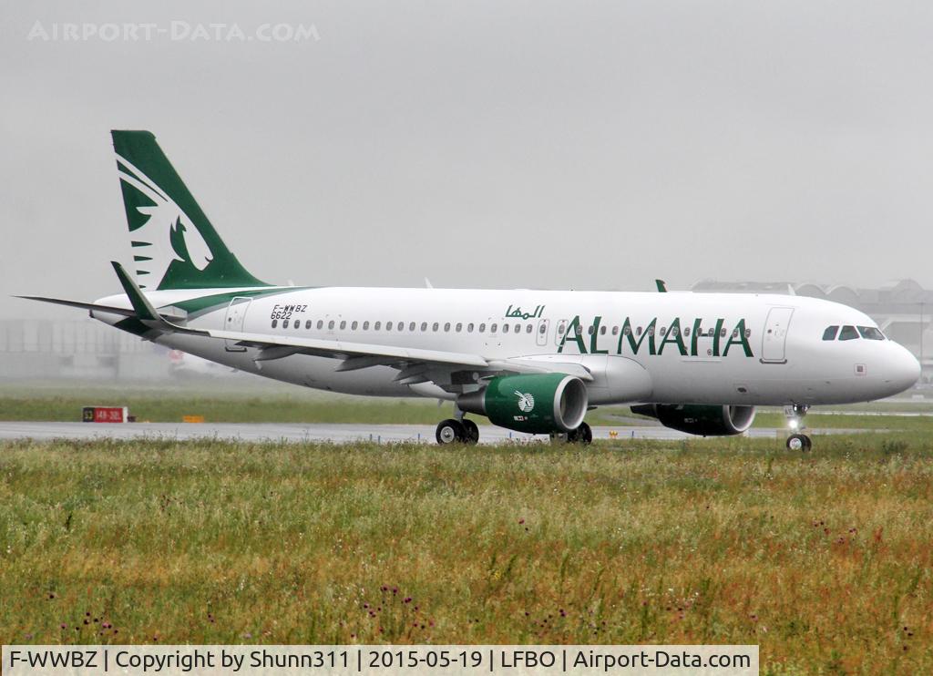F-WWBZ, 2015 Airbus A320-214 C/N 6622, C/n 6622 - To be A7-LAE