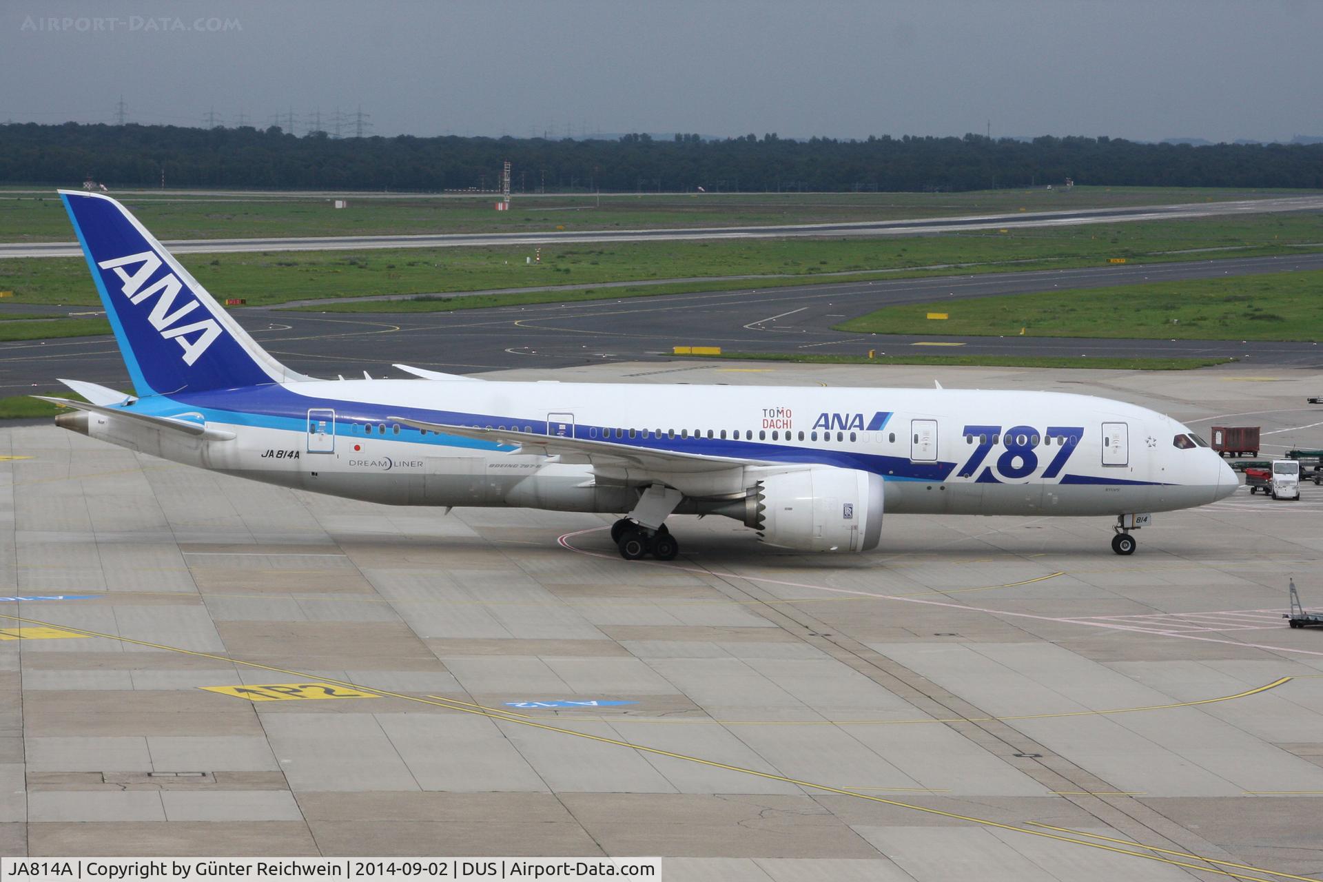 JA814A, 2012 Boeing 787-8 Dreamliner C/N 34493, ANA - Dreamliner