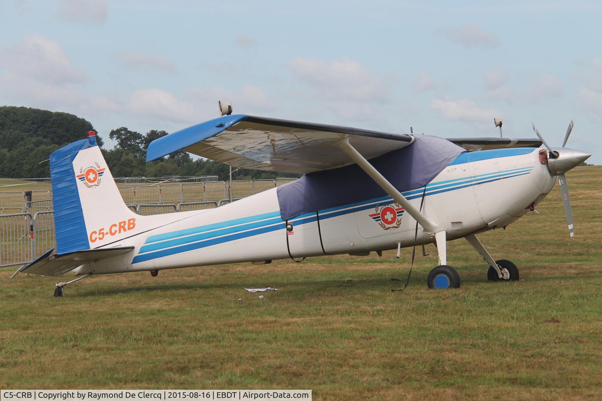 C5-CRB, 1955 Cessna 180 C/N 31554, Aircraft is for sale. Schaffen oldtimer fly-in 2015.