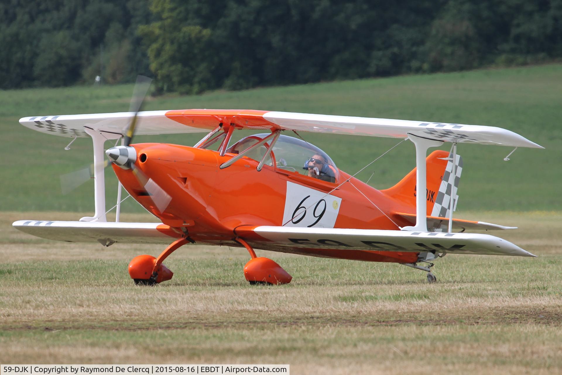 59-DJK, B & F Funk FK-12 Comet C/N 012-069, Oldtimer Fly-in at Schaffen 2015.