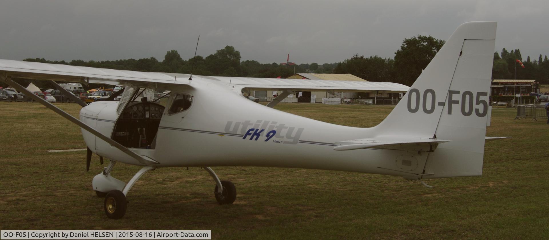 OO-F05, 2005 B & F Technik FK-9 Utility C/N 09-04-271, Schaffen Fly-in 2015