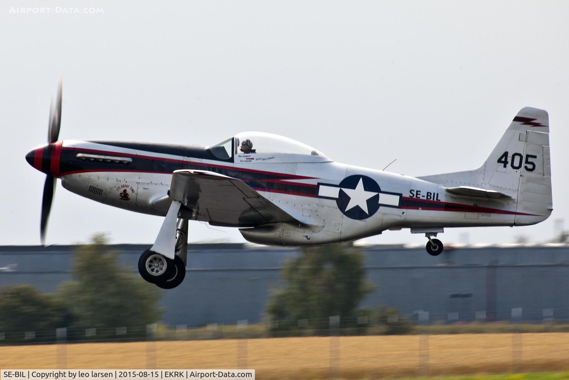 SE-BIL, 1944 North American F-51D Mustang C/N 44-10753, Roskilde Air Show 15.8.15