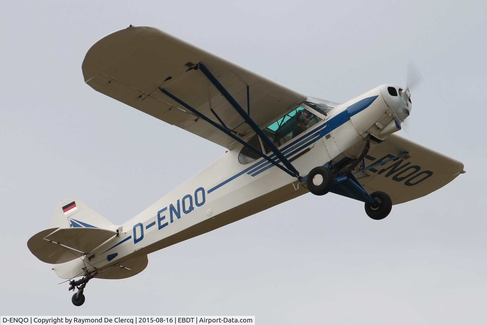 D-ENQO, Piper PA-18-150 Super Cub Super Cub C/N 18-8202, Oldtimer Fly-in Schaffen 2015.