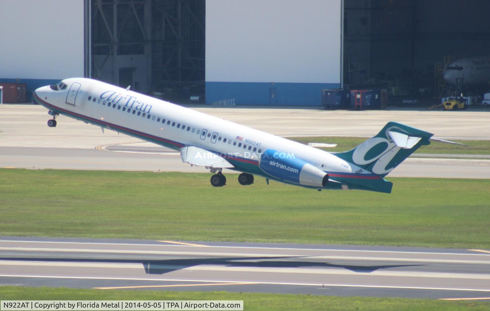 N922AT, 2005 Boeing 717-200 C/N 55050, Air Tran