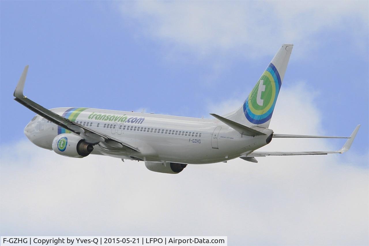 F-GZHG, 2002 Boeing 737-8K2 C/N 30650, Boeing 737-8K2, Take off rwy 24, Paris-Orly airport (LFPO-ORY)