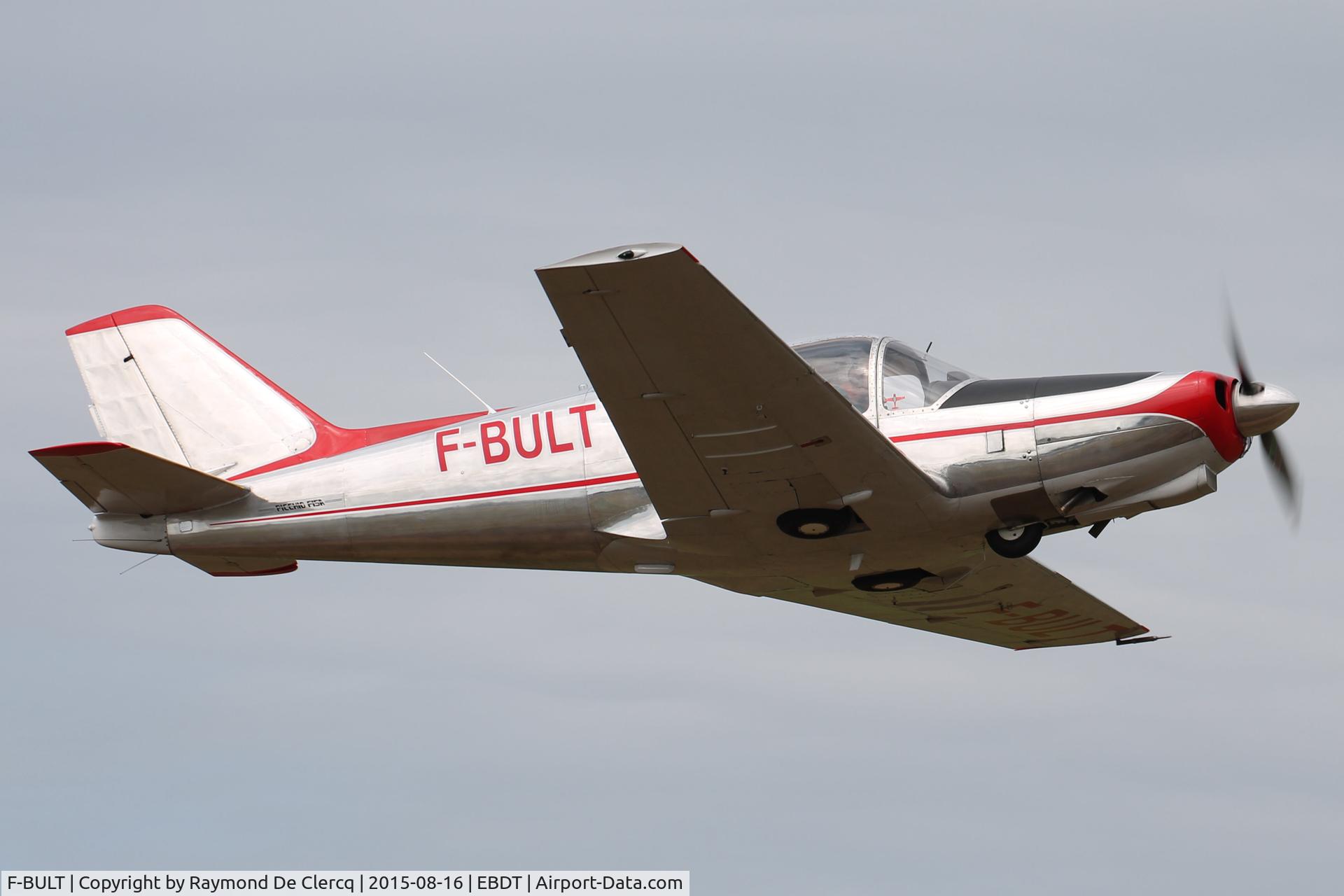F-BULT, 1961 Procaer F-15A Picchio C/N 15, Fly by before landing at Schaffen Fly-in 2015.