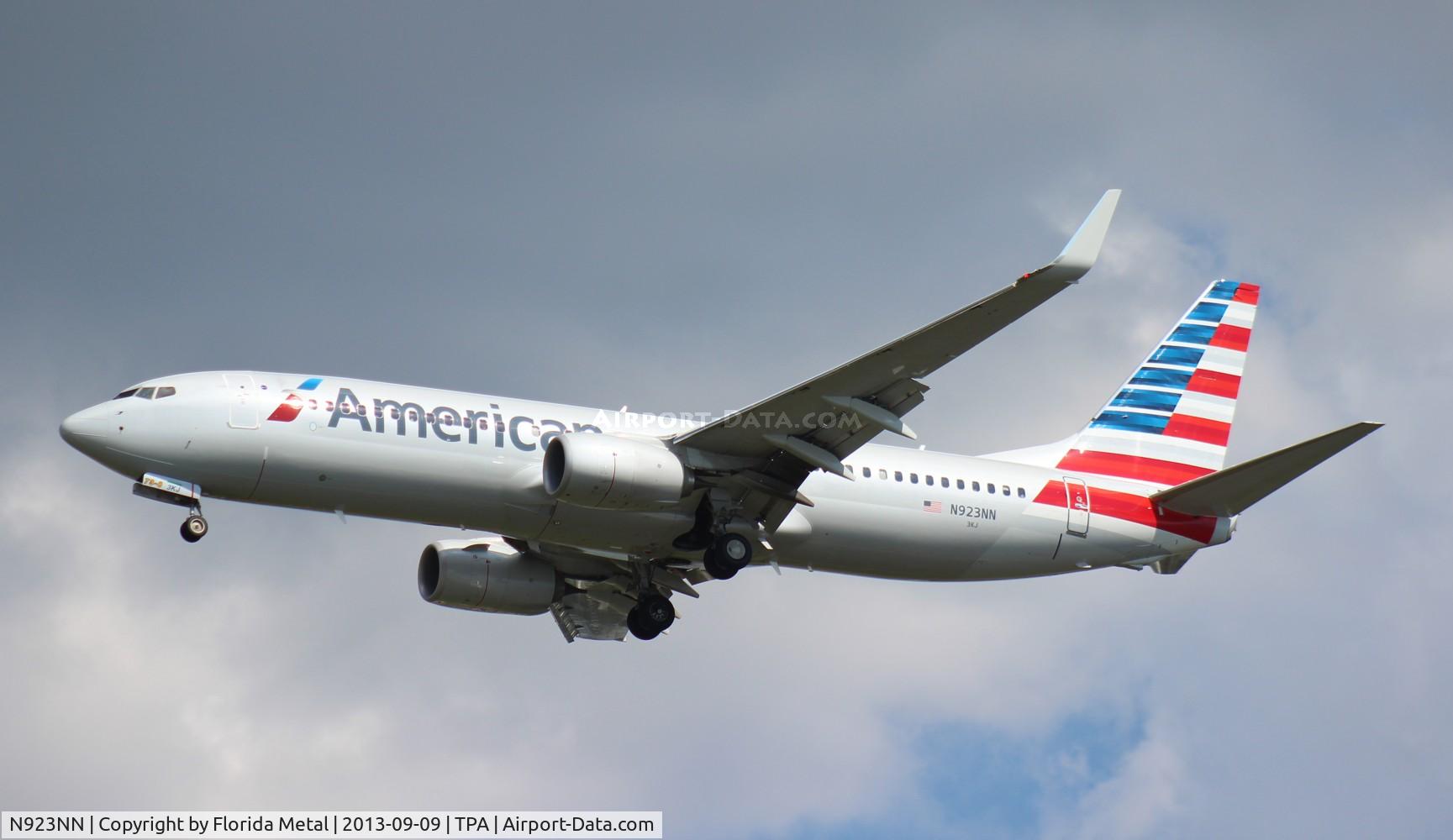 N923NN, 2013 Boeing 737-823 C/N 31167, American
