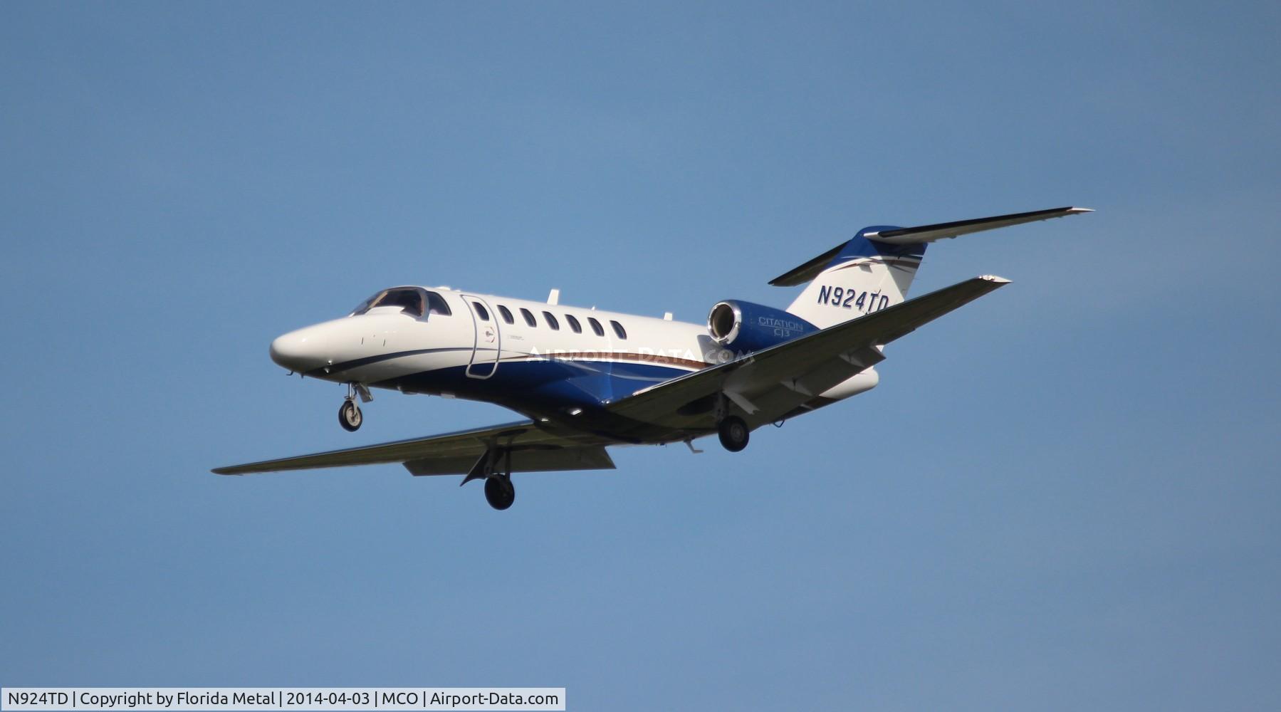 N924TD, 2011 Cessna 525B CitationJet CJ3 C/N 525B-0371, Citation CJ3