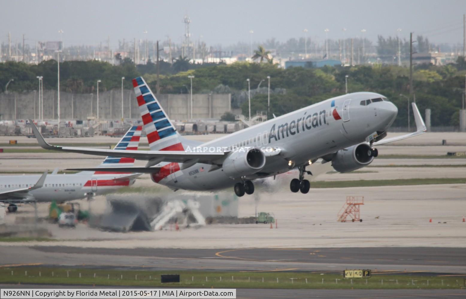 N926NN, 2013 Boeing 737-823 C/N 33321, American