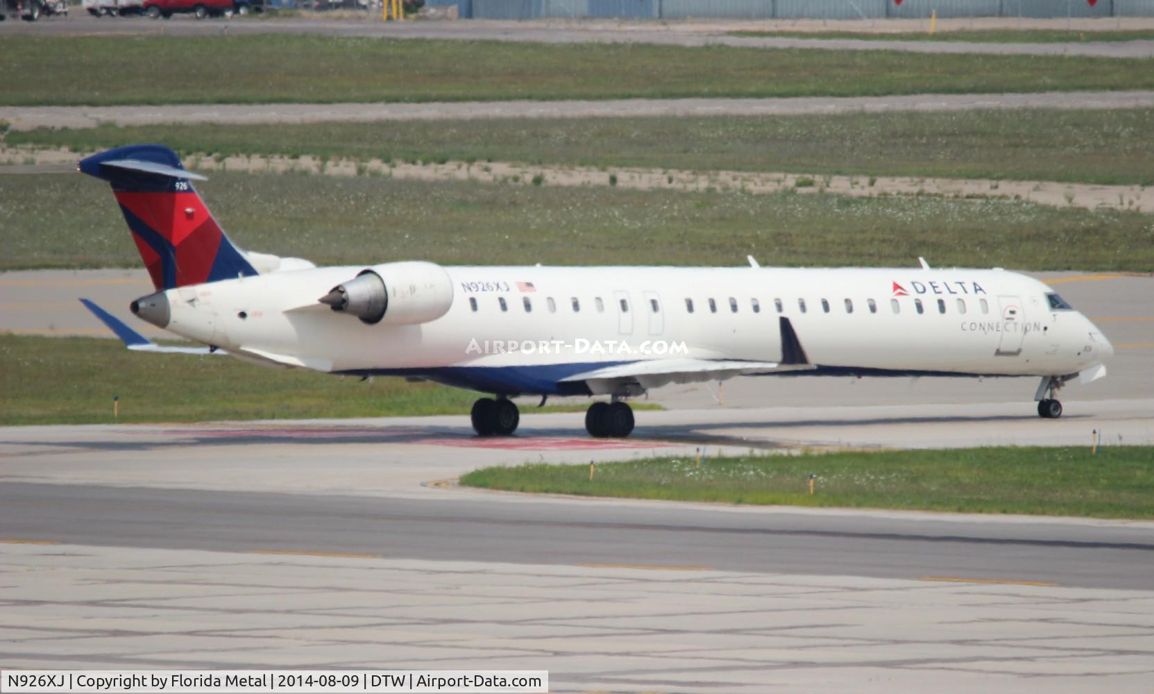N926XJ, 2008 Canadair CL-600-2D24 Regional Jet CRJ-900 C/N 15184, Delta Connection CRJ-900