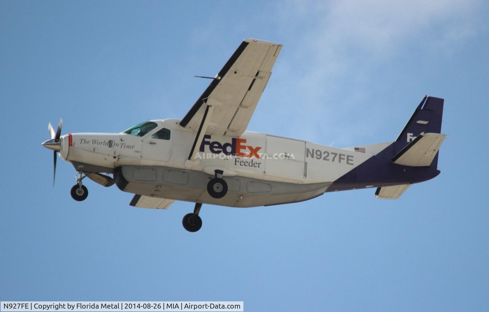 N927FE, 1987 Cessna 208B C/N 208B0027, Fed Ex Caravan