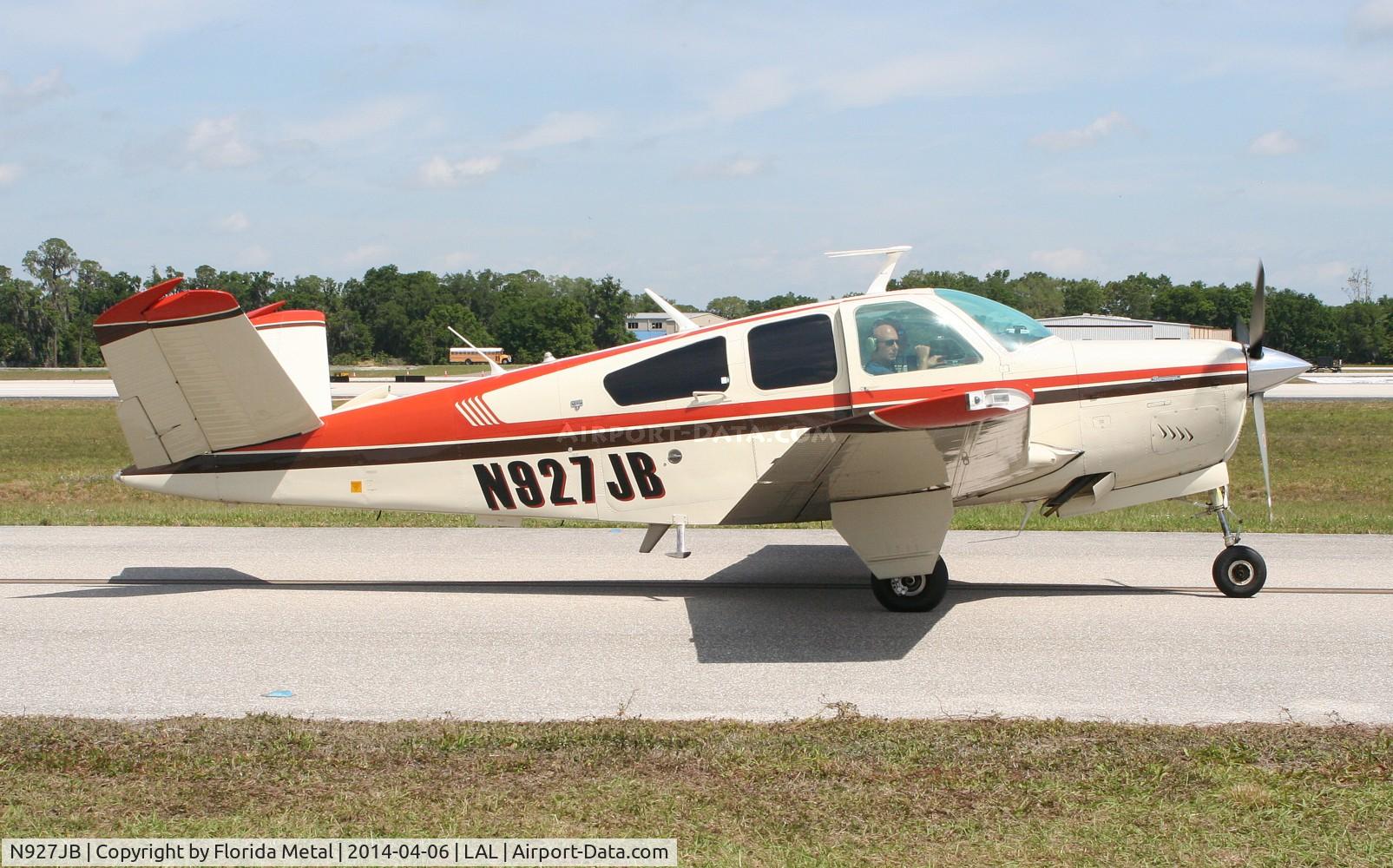N927JB, 1980 Beech V35B Bonanza C/N D-10345, Bonanza 35