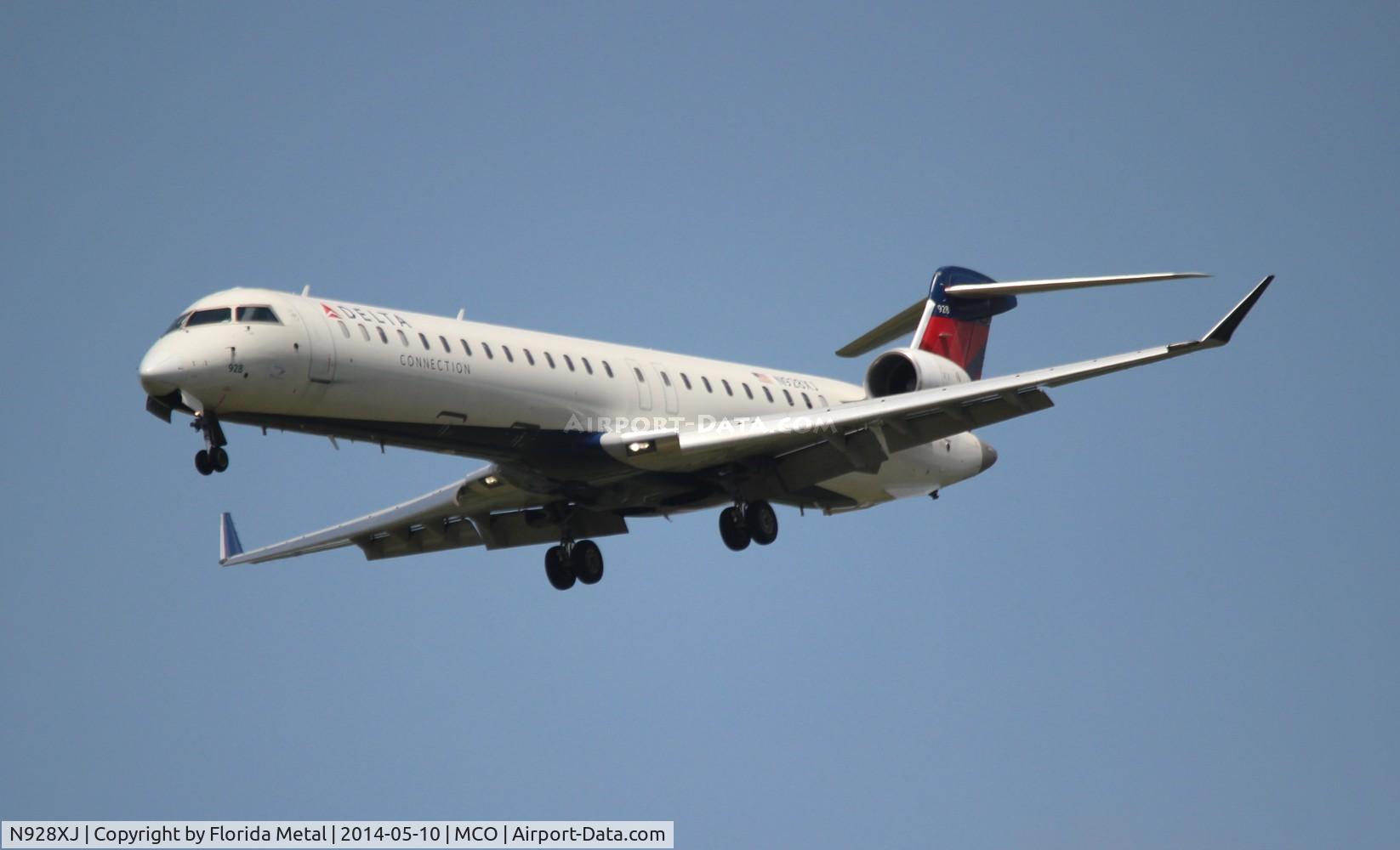 N928XJ, 2008 Bombardier CRJ-900ER (CL-600-2D24) C/N 15190, Delta Connection CRJ-900