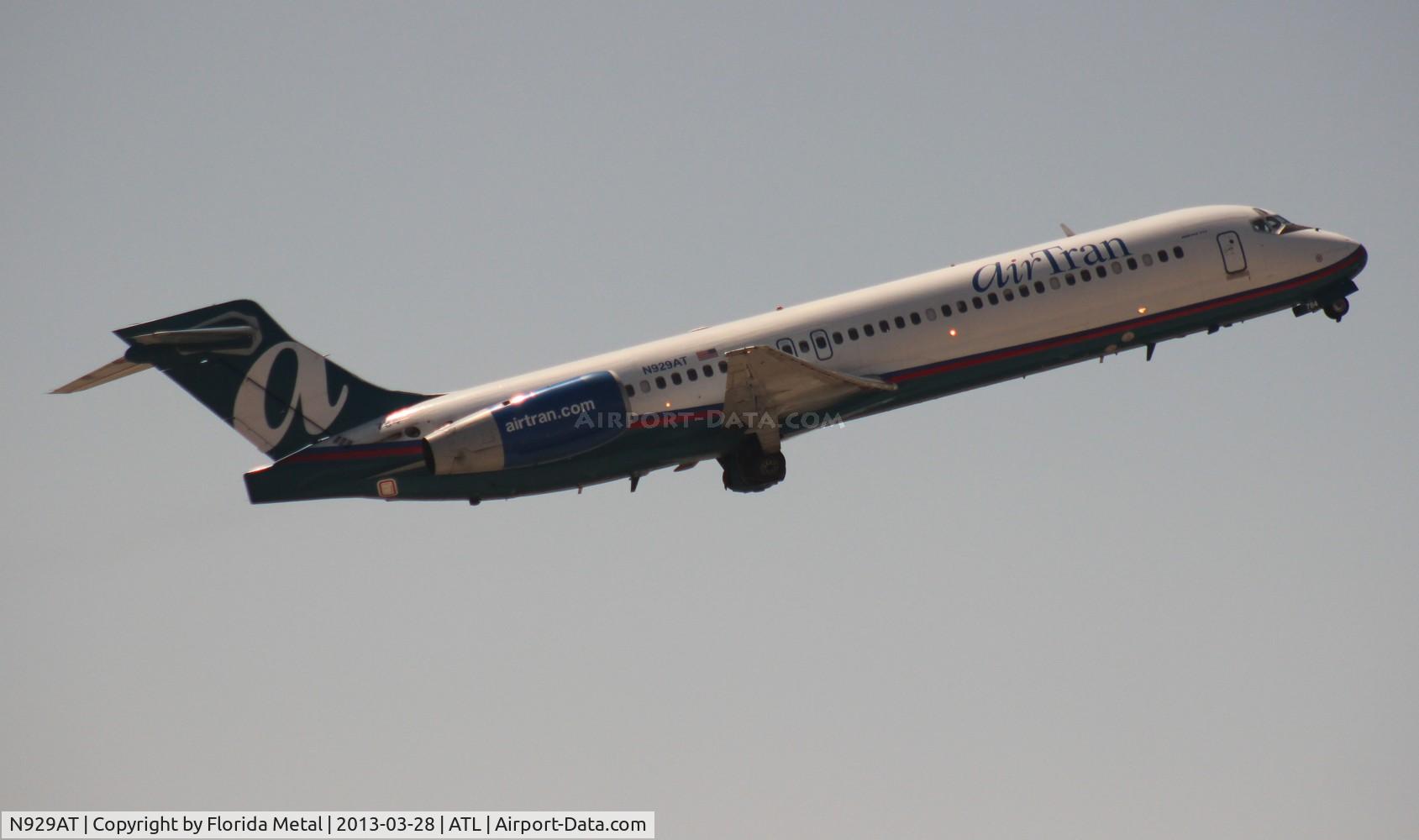 N929AT, 2000 Boeing 717-200 C/N 55075, Air Tran