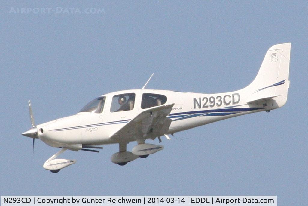 N293CD, 2002 Cirrus SR20 C/N 1202, Landing in Düsseldorf