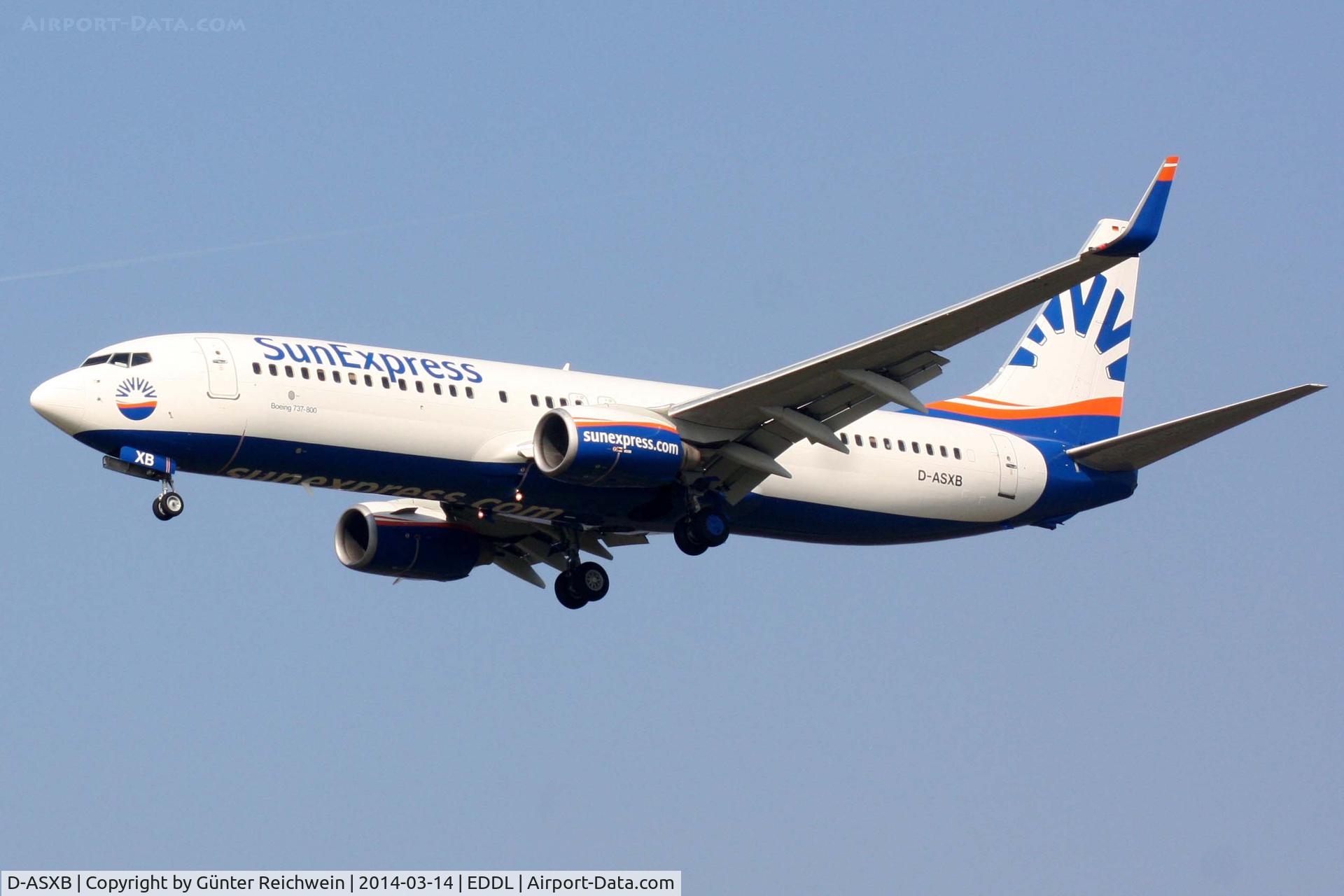 D-ASXB, 2002 Boeing 737-8Z9 C/N 30420, SunExpress
