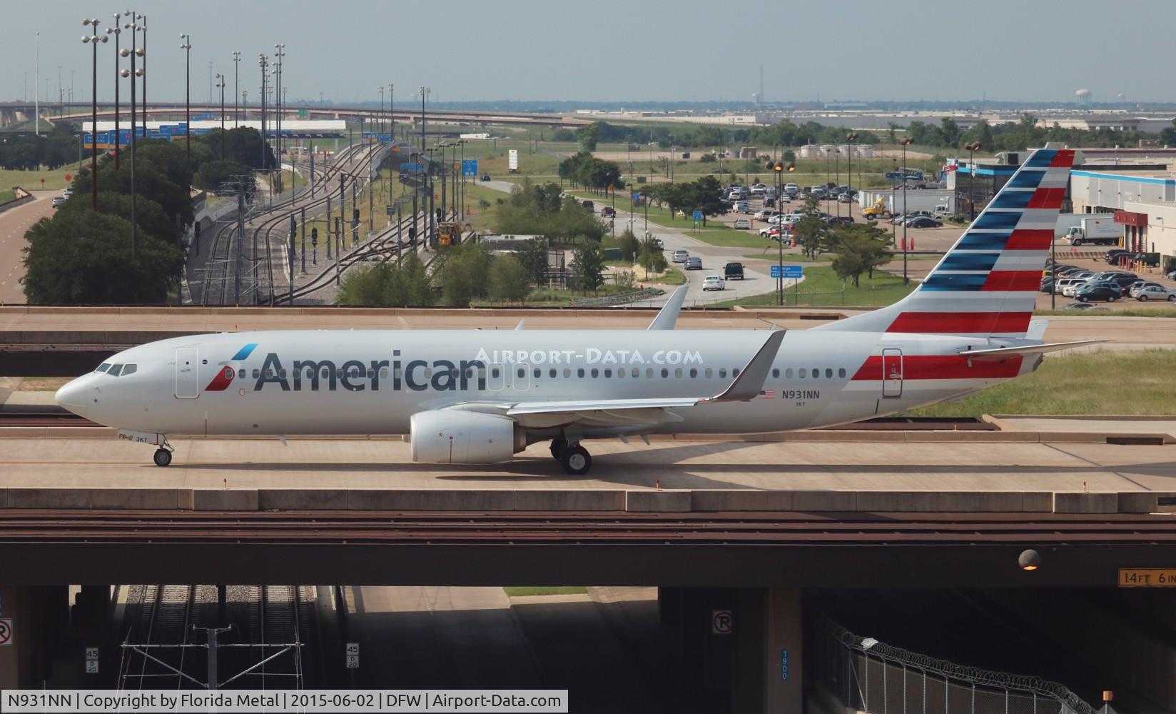 N931NN, 2013 Boeing 737-823 C/N 33230, American