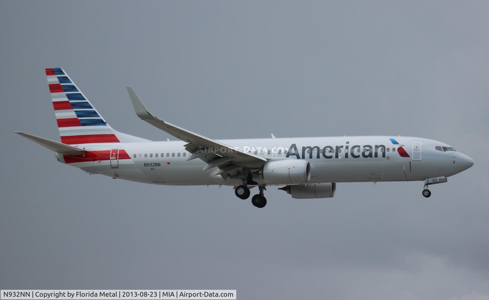 N932NN, 2013 Boeing 737-832 C/N 33488, American
