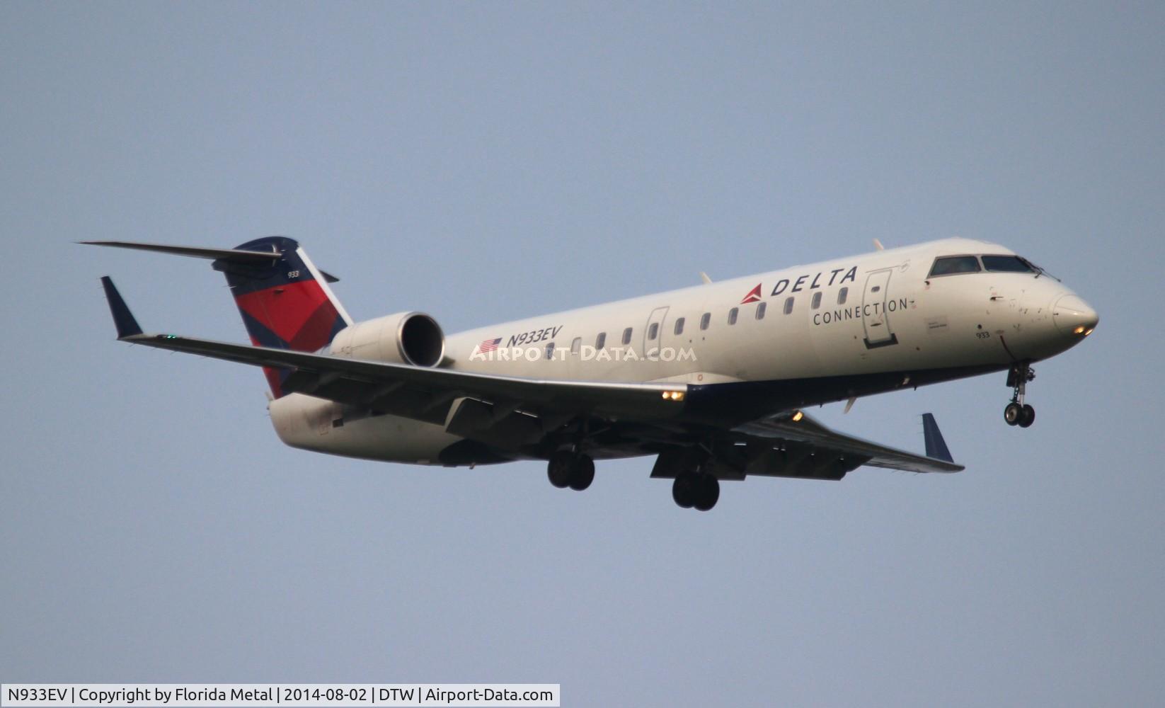 N933EV, 2005 Canadair CRJ-200ER (CL-600-2B19) C/N 8022, Delta Connection