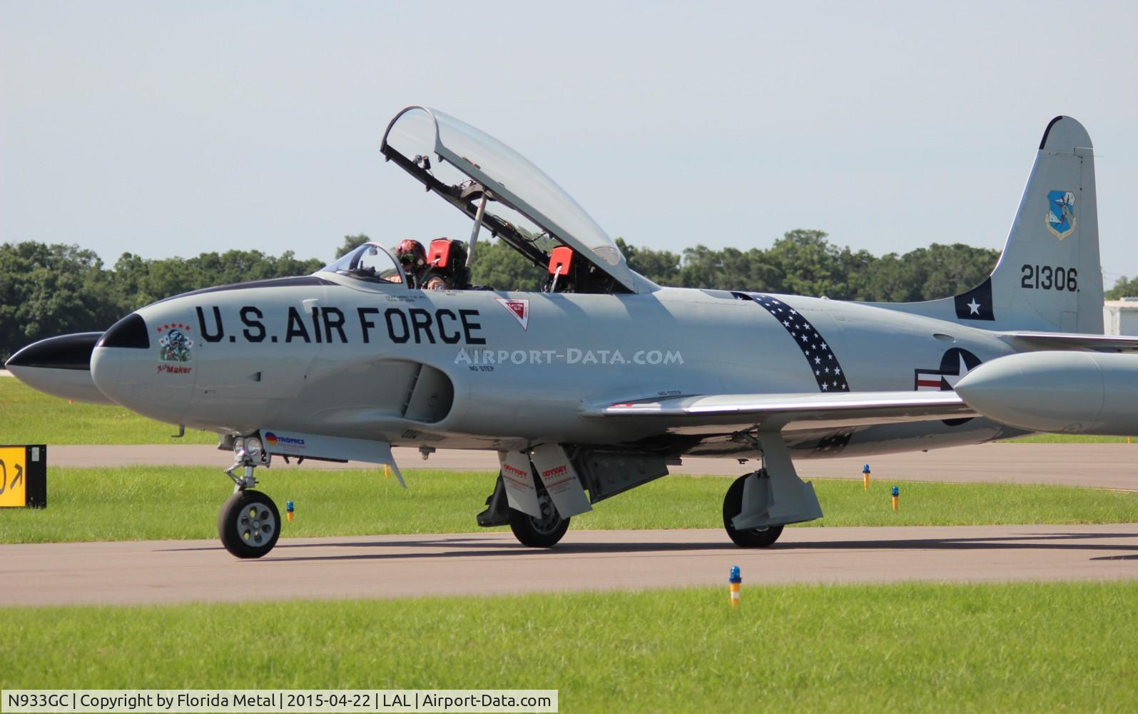 N933GC, 1954 Canadair T-33AN Silver Star 3 C/N T33-306, T-33 Silver Star