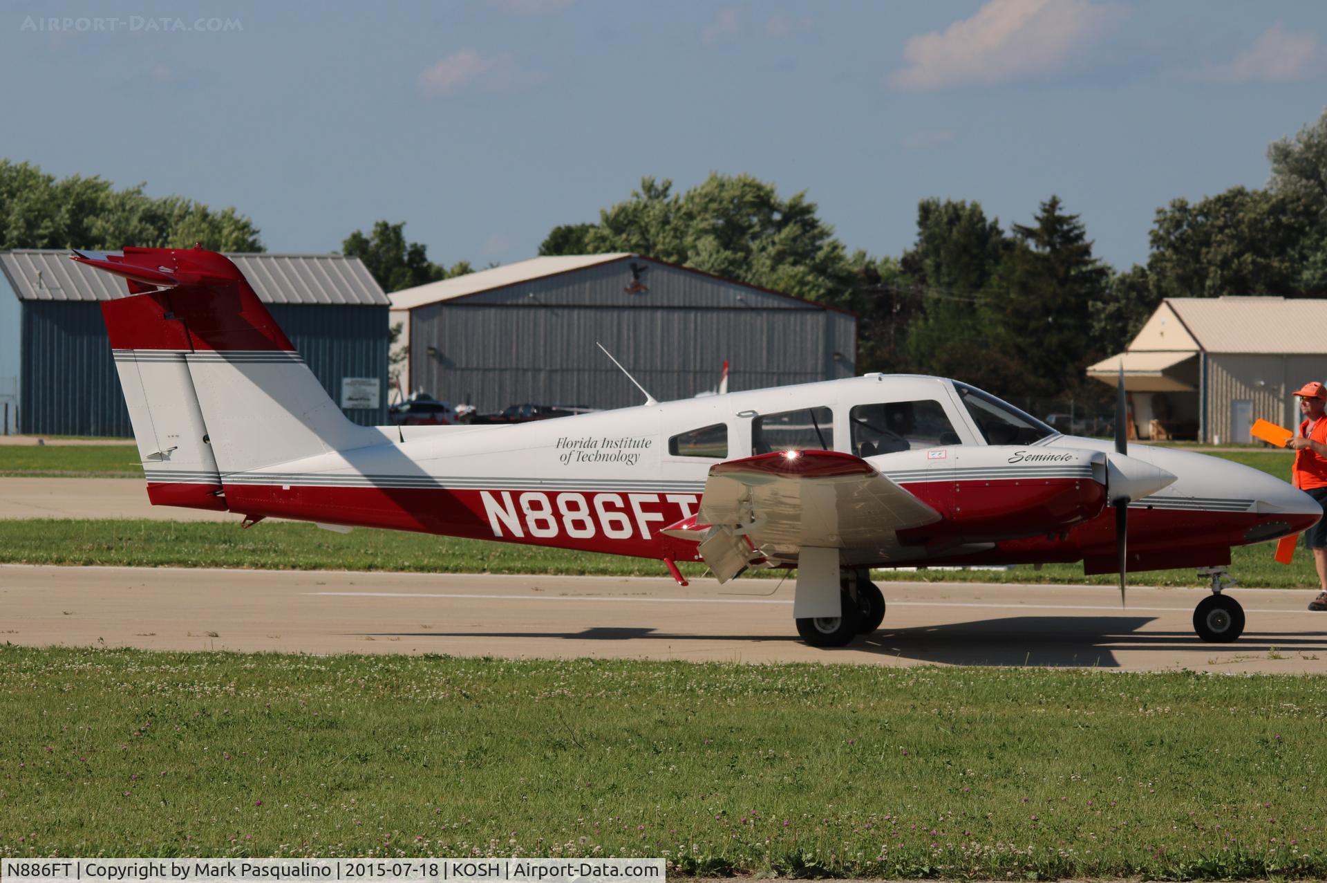 N886FT, 2014 Piper PA-44-180 Seminole C/N 4496349, Piper PA-44-180